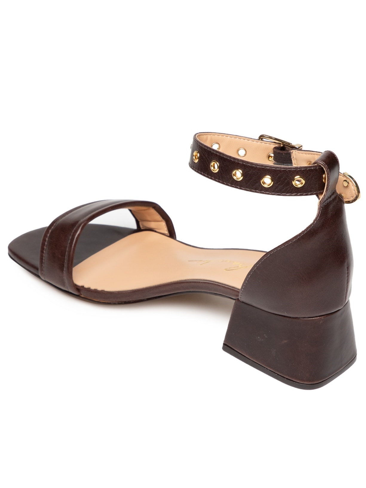 Sandália Feminina Alpino Marrom Luiza Barcelos