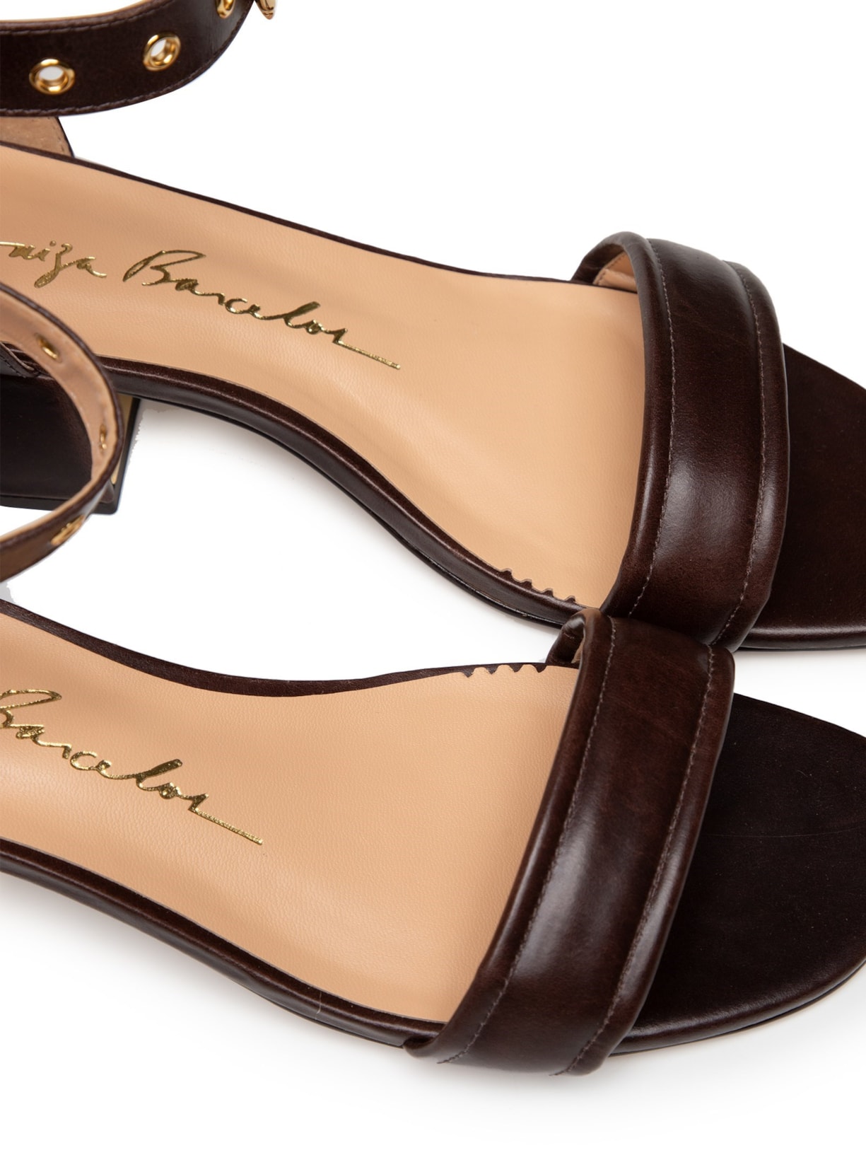 Sandália Feminina Alpino Marrom Luiza Barcelos