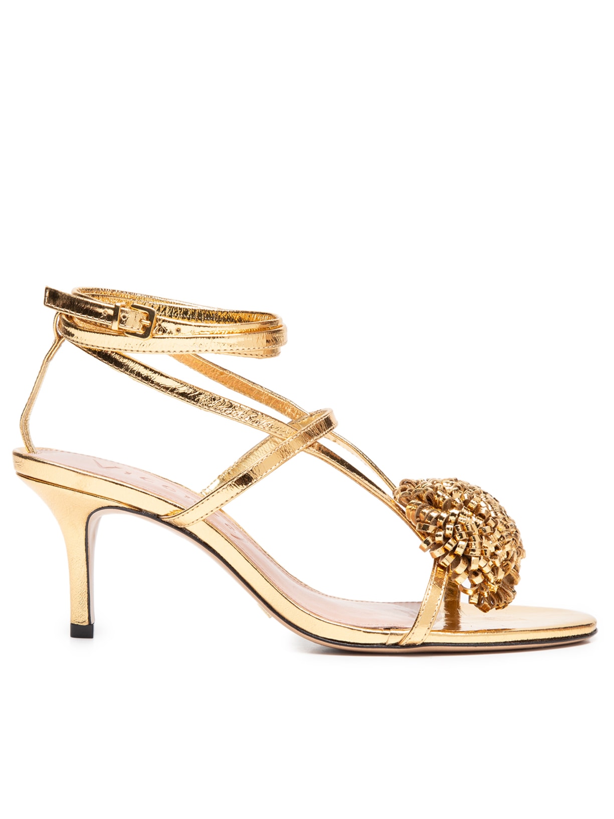 Sandália Feminina Ashanti - Dourado