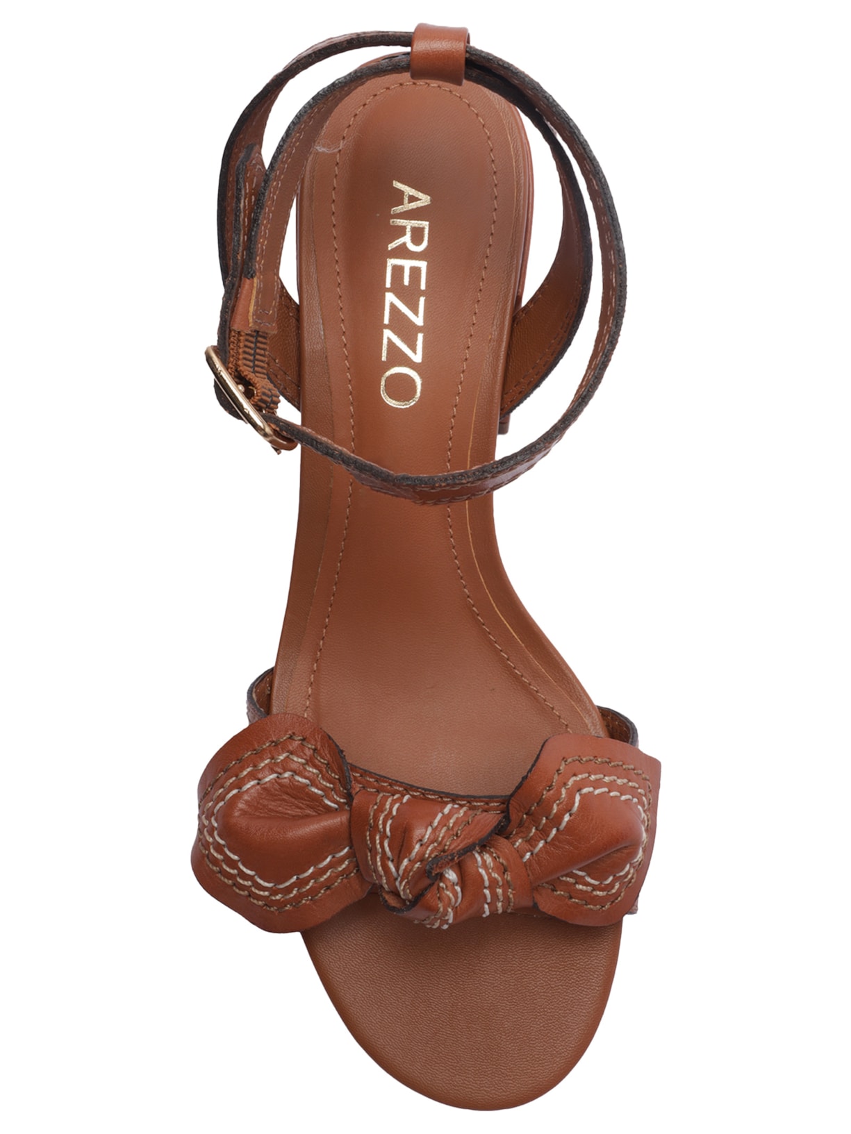 Sandália Feminina Atanado Soft Marrom Arezzo