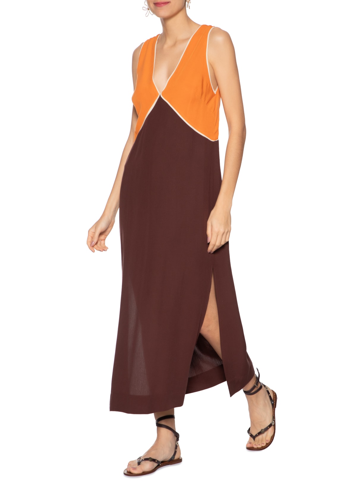 Sandália Feminina Atanado Soft Marrom Arezzo