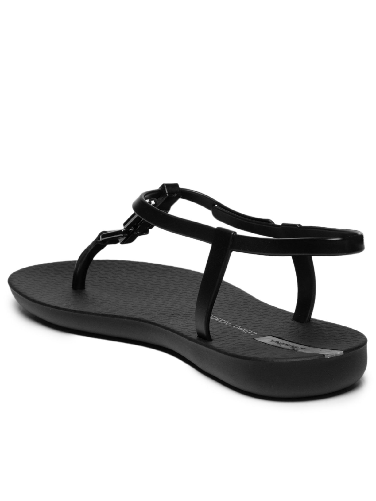 Sandália Feminina Bridao Arqueado Preto Lenny Niemeyer