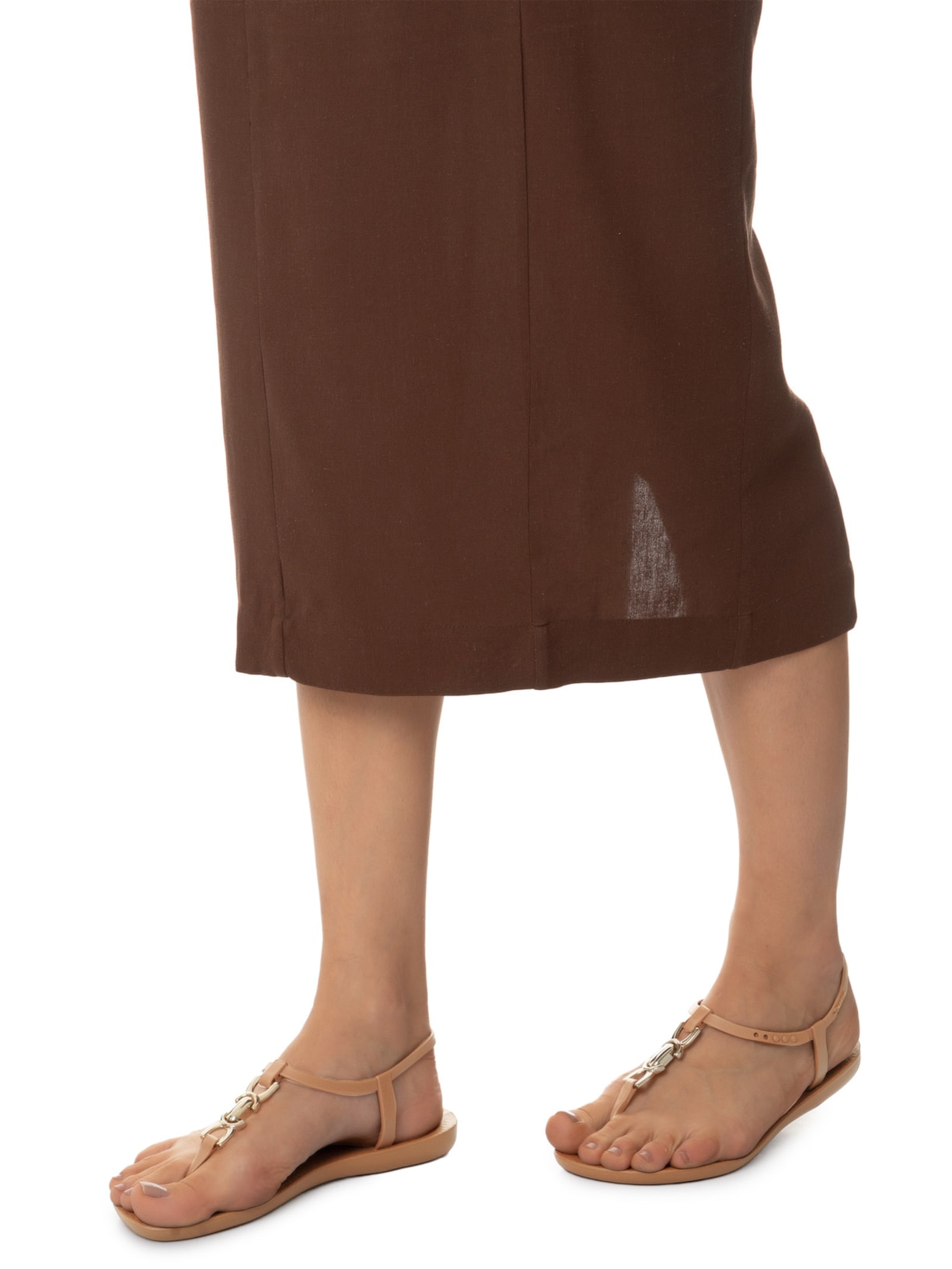 Sandália Feminina Bridão Articulado Caramelo Lenny Niemeyer