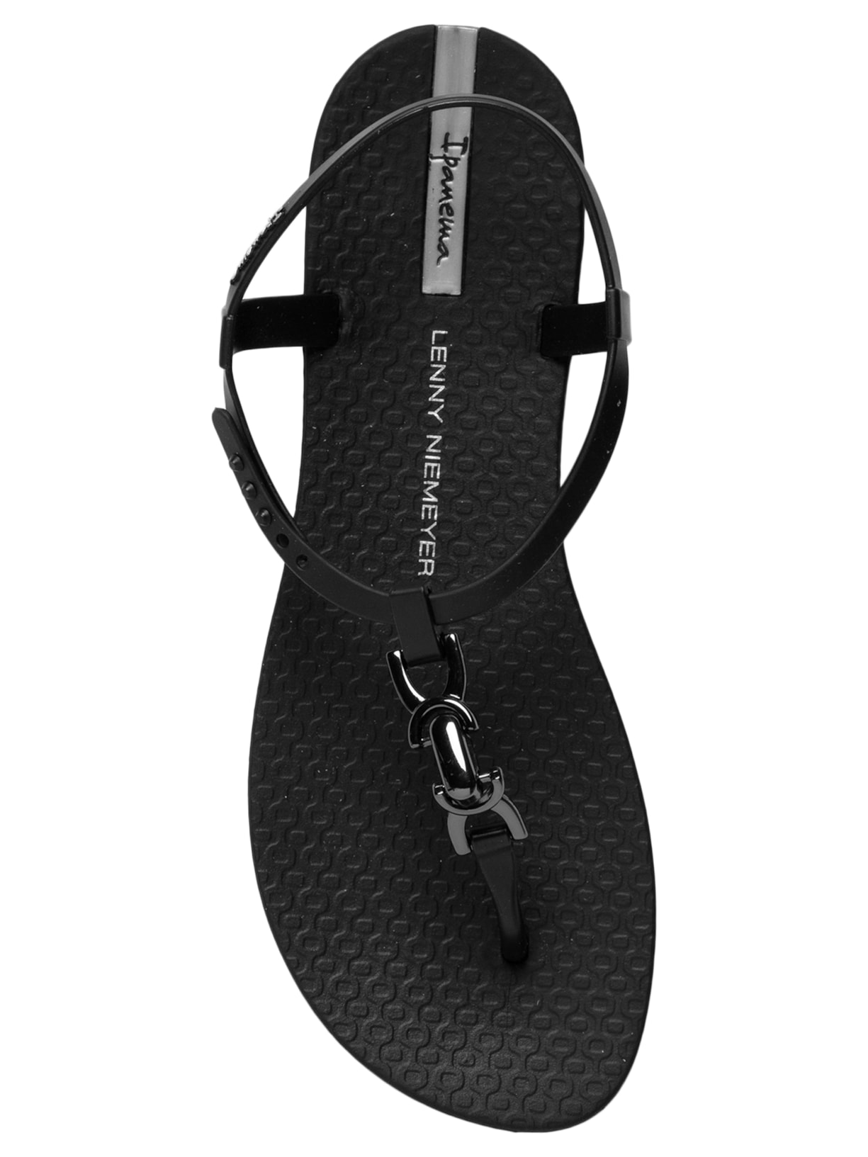  Sandália Feminina Bridão Articulado Preto Lenny Niemeyer