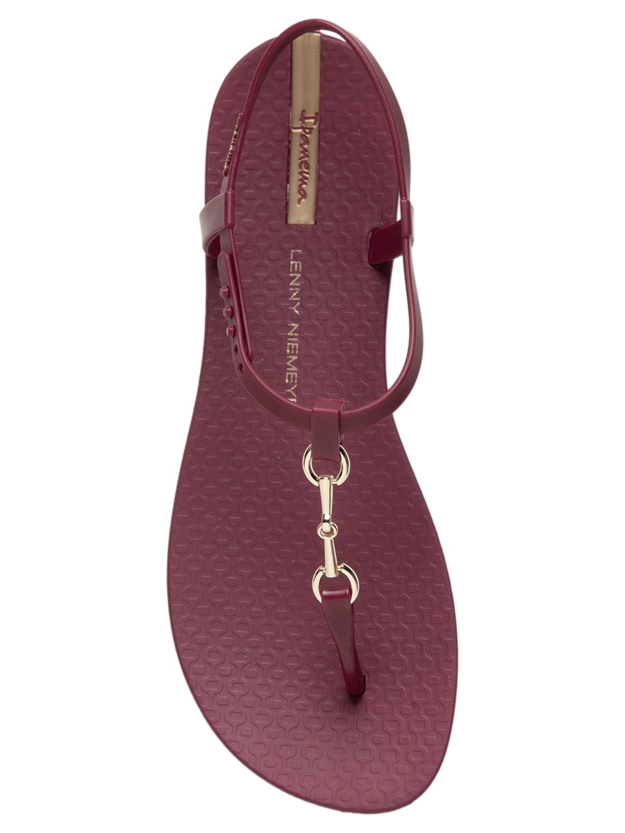 Sandália Feminina Bridão Entrelaço Vermelho Lenny Niemeyer