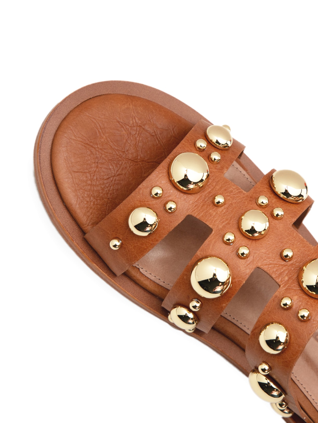 Sandália Feminina Bucareste Marrom Vicenza