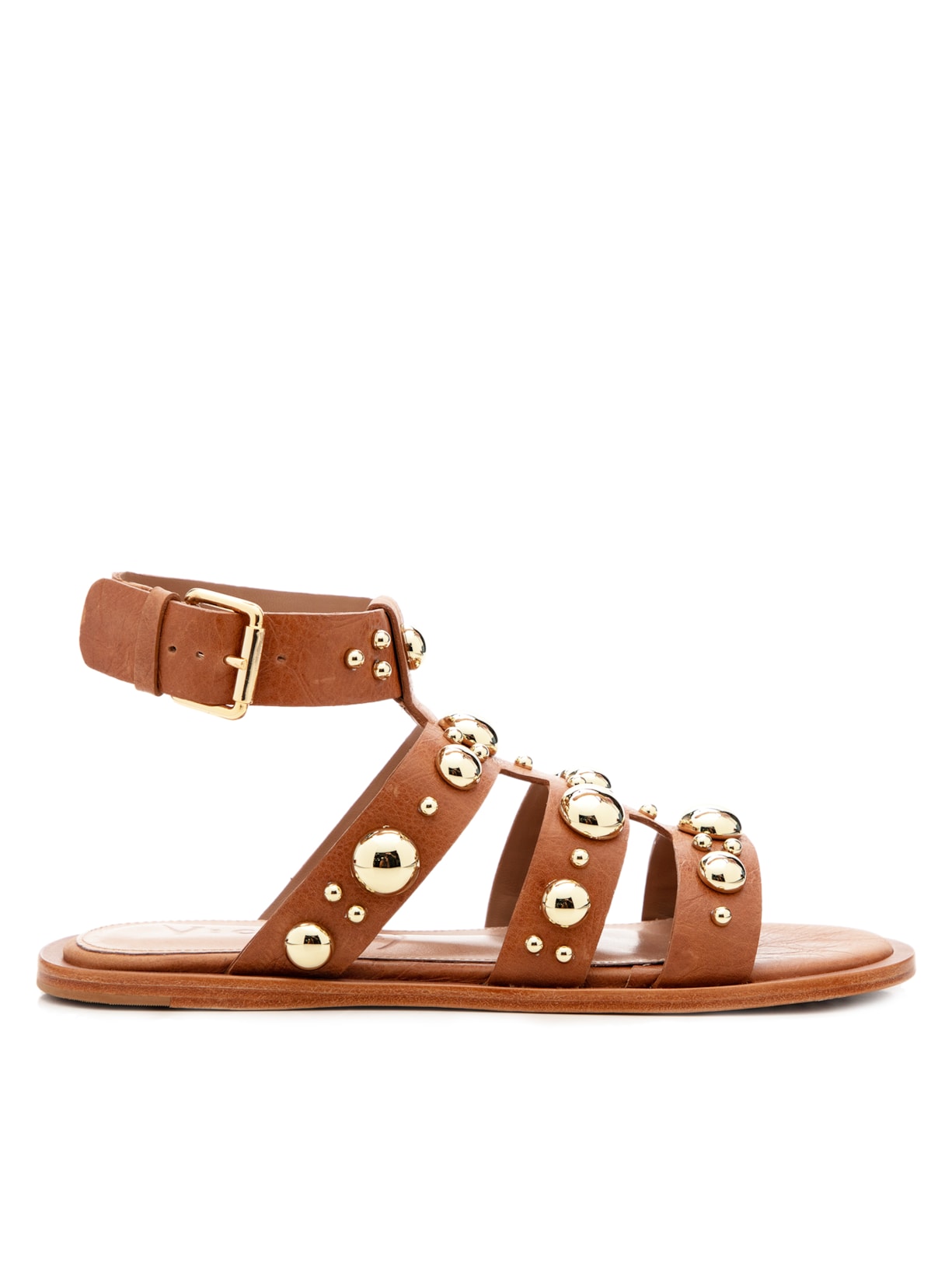 Sandália Feminina Bucareste - Marrom