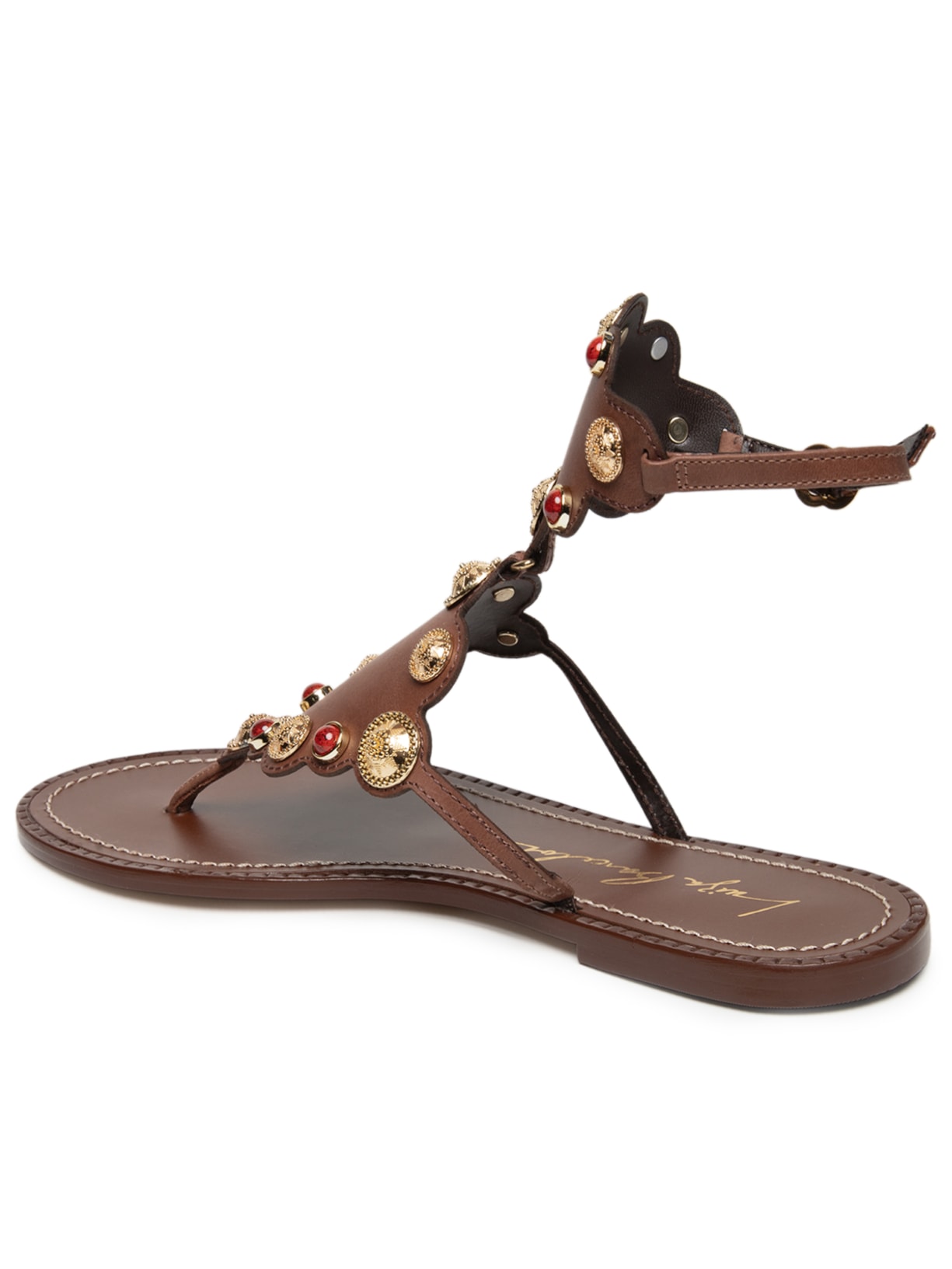 Sandália Feminina Budapest Marrom Luiza Barcelos
