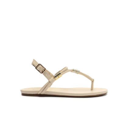 Sandália Feminina Calc-ssr Eco Fontana - Branco