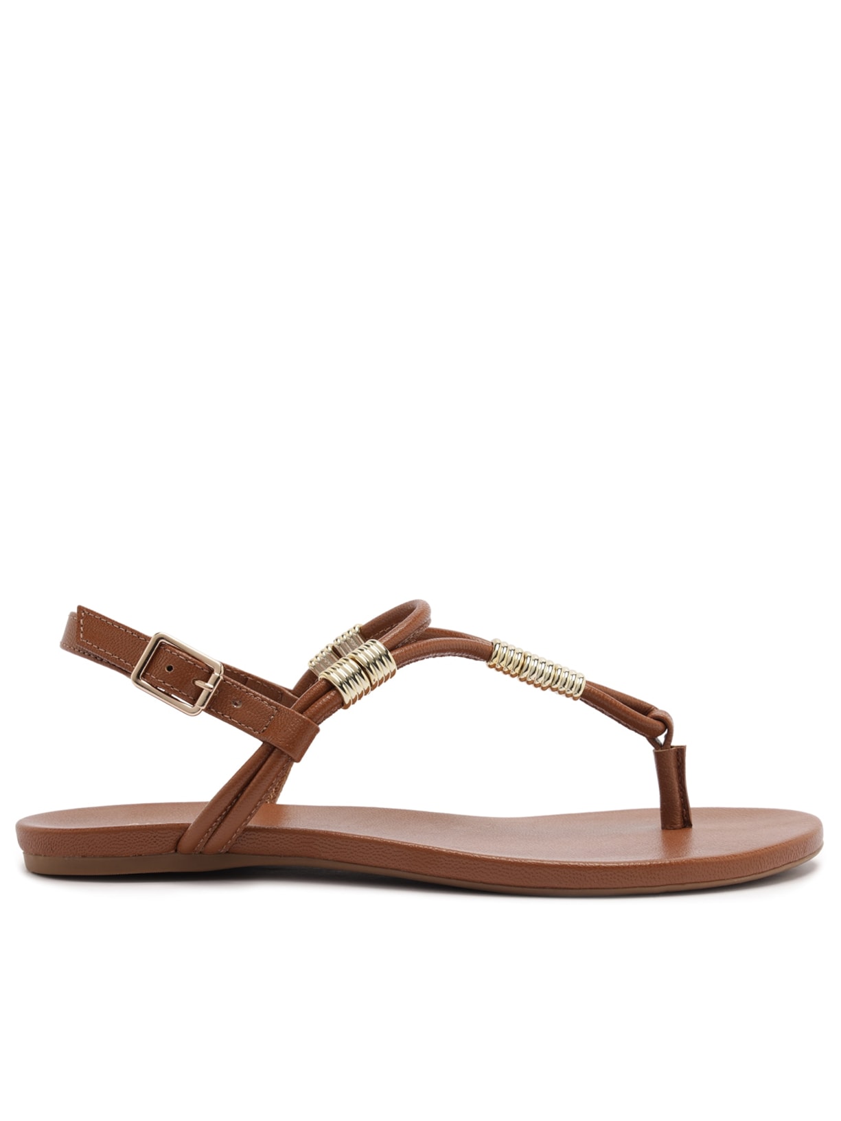 Sandália Feminina Calc-ssr Eco Fontana - Marrom