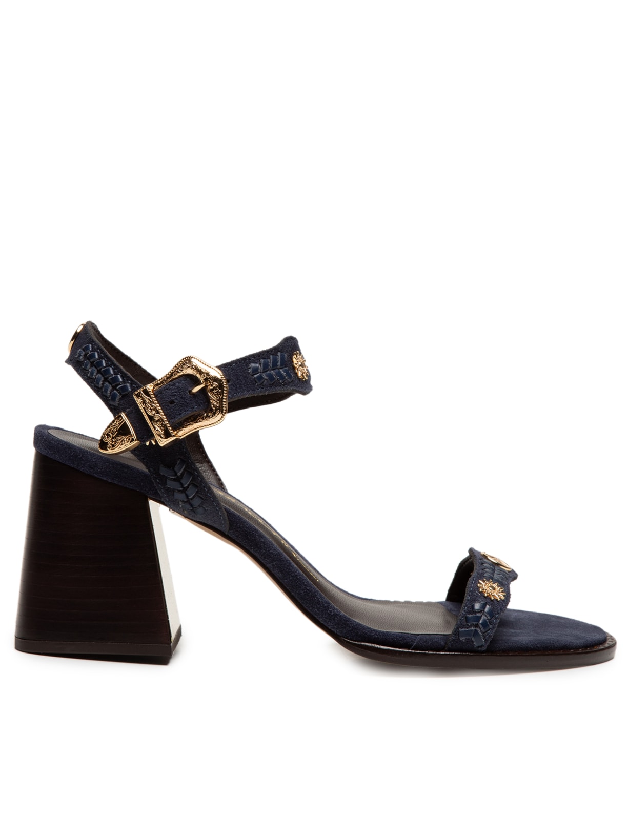 Sandália Feminina Camurça Grease - Azul