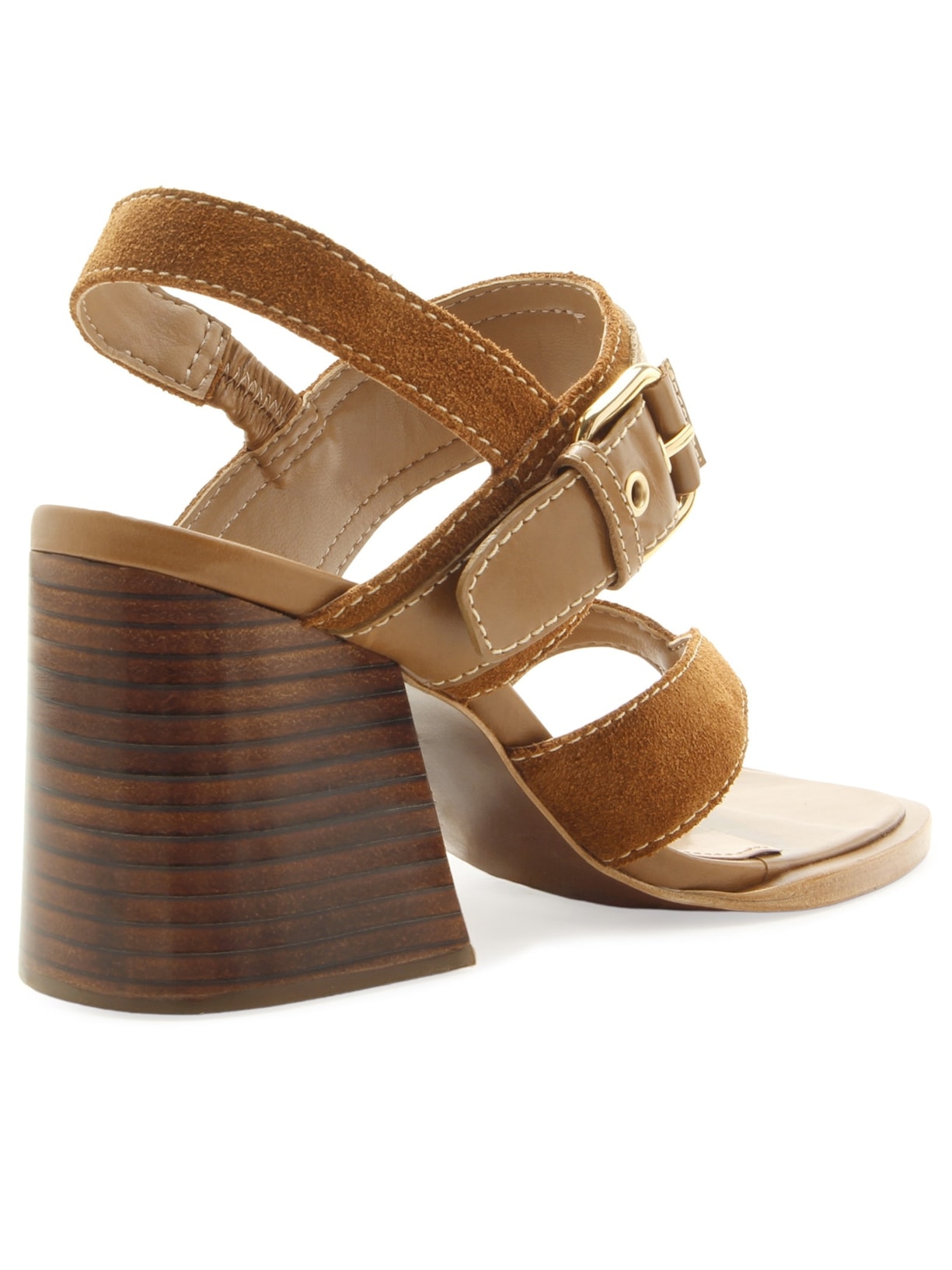 Sandália Feminina Cardigan Camurça Marrom Vicenza
