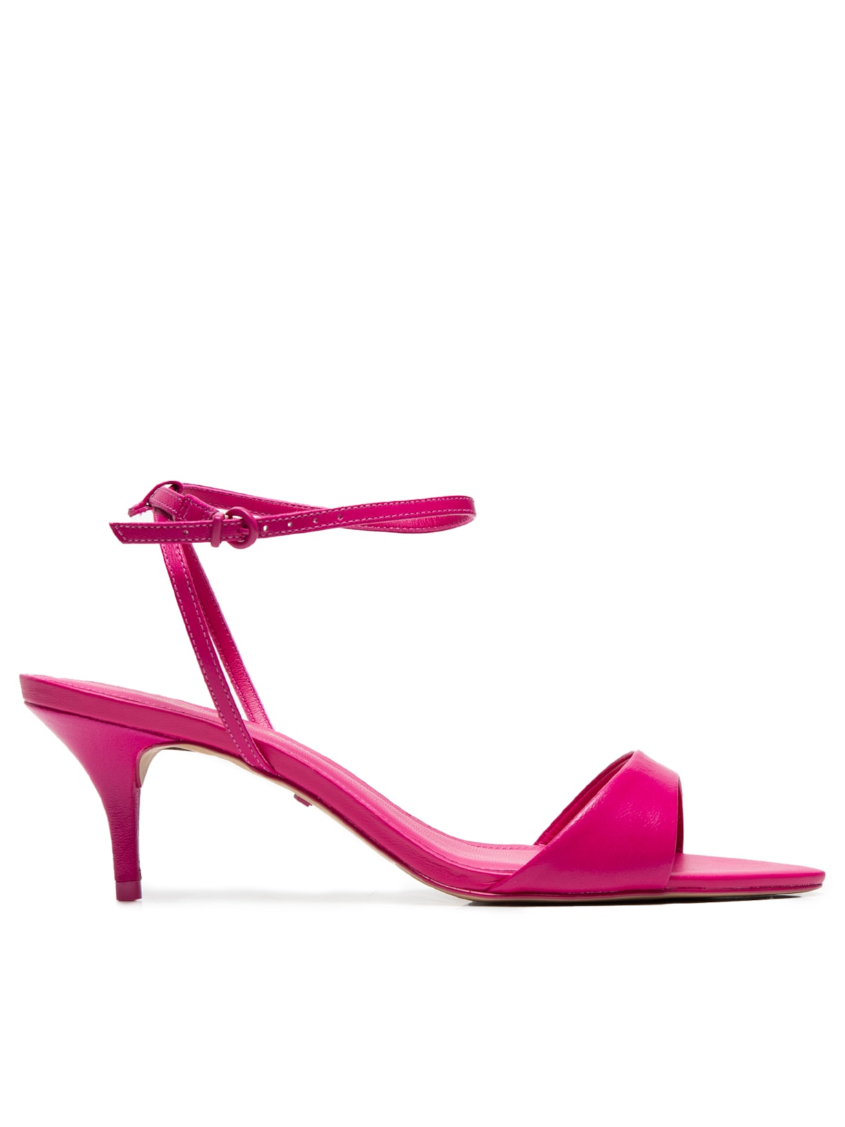 Sandália Feminina Cetim Open - Rosa