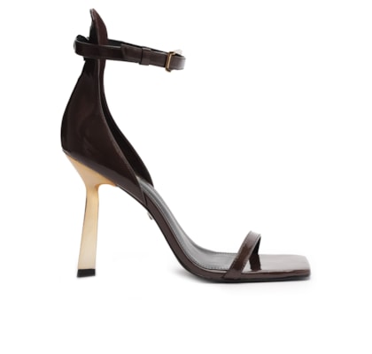 Sandália Feminina Ciara Couro - Marrom