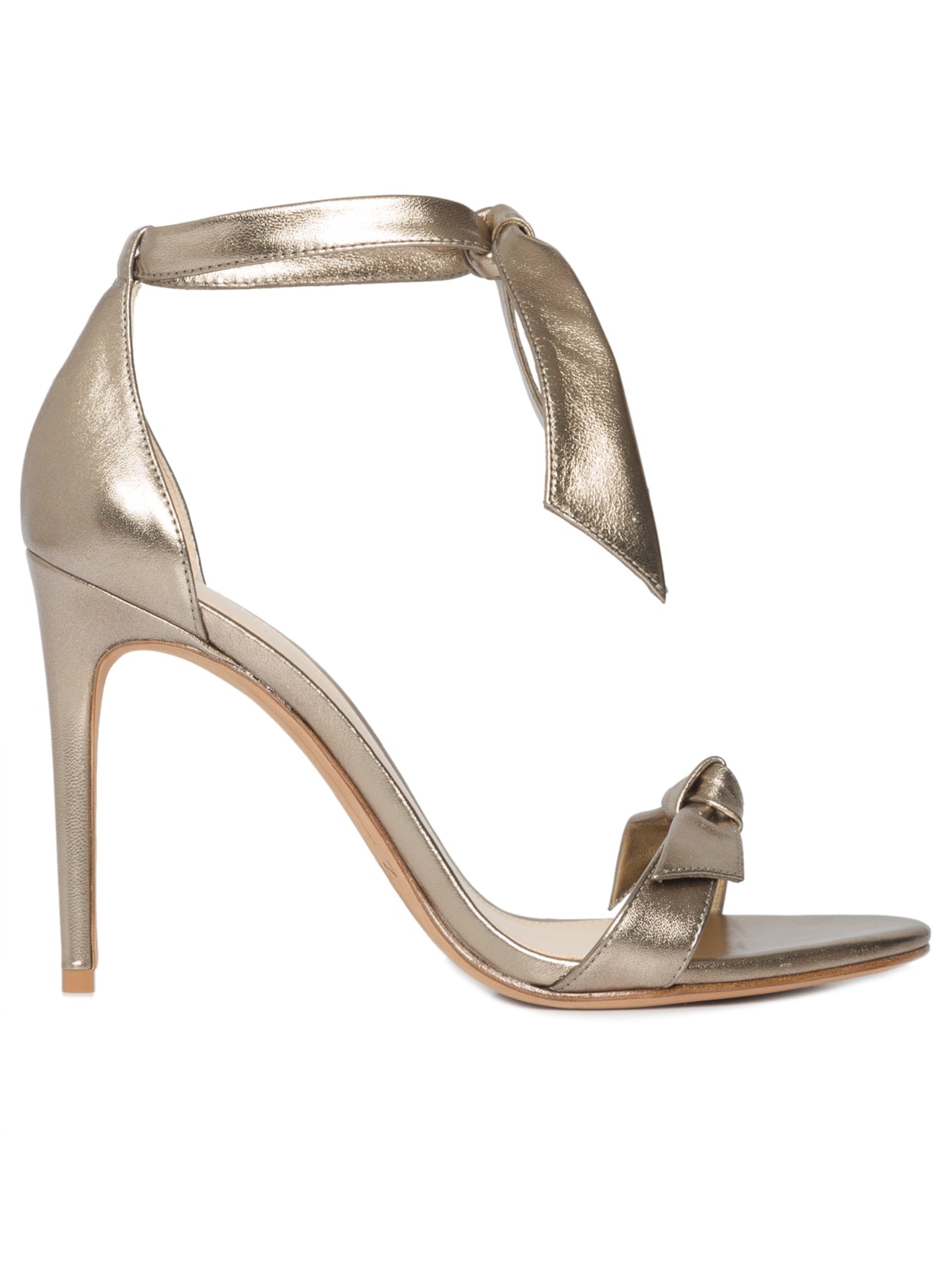 Sandália Feminina Clarita 100 Nappa Metal Luna DOURADO Alexandre Birman