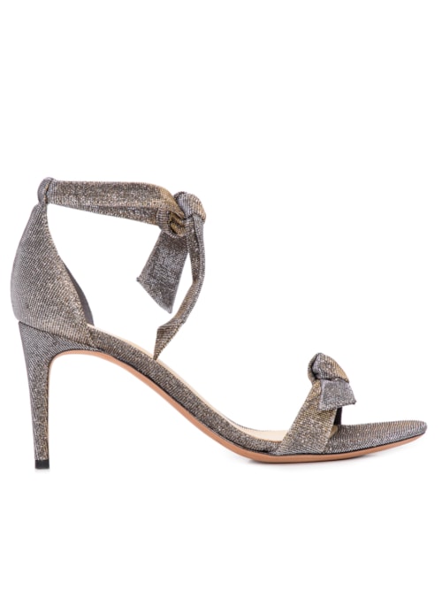 Sandália Feminina Clarita 75 Notturno Stellar - Prata