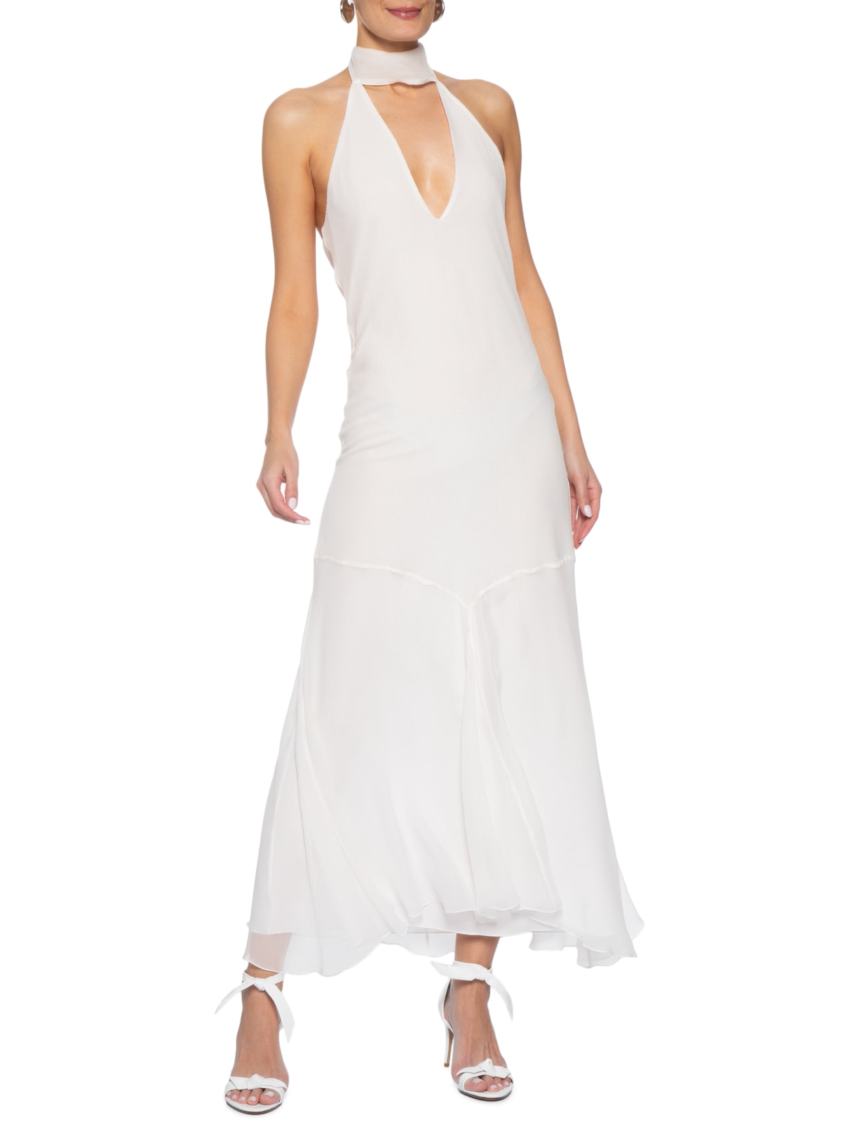 Sandália Feminina Clarita 75 Off White Alexandre Birman