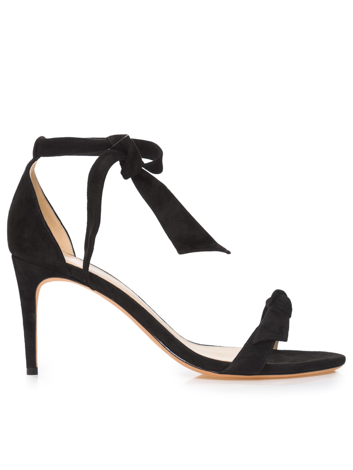 Sandália Feminina Clarita 75 Suede Preto Alexandre Birman