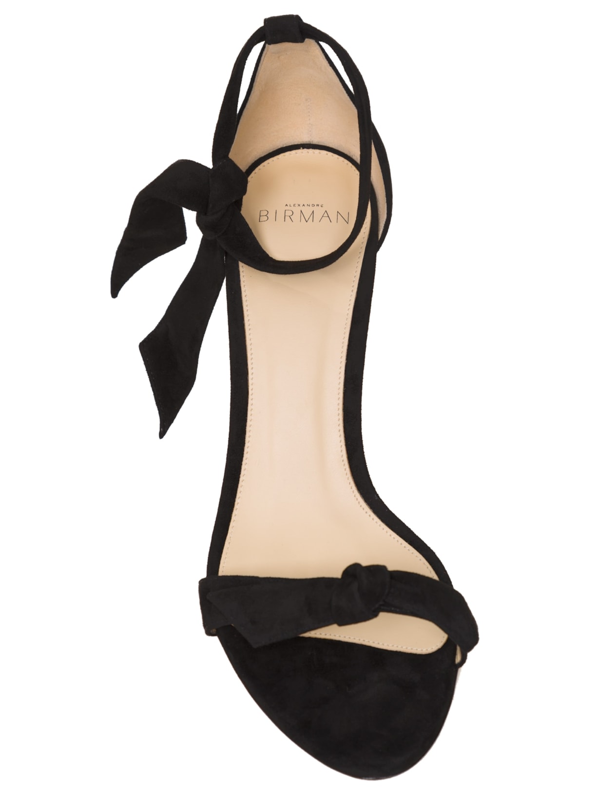 Sandália Feminina Clarita 75 Suede Preto Alexandre Birman