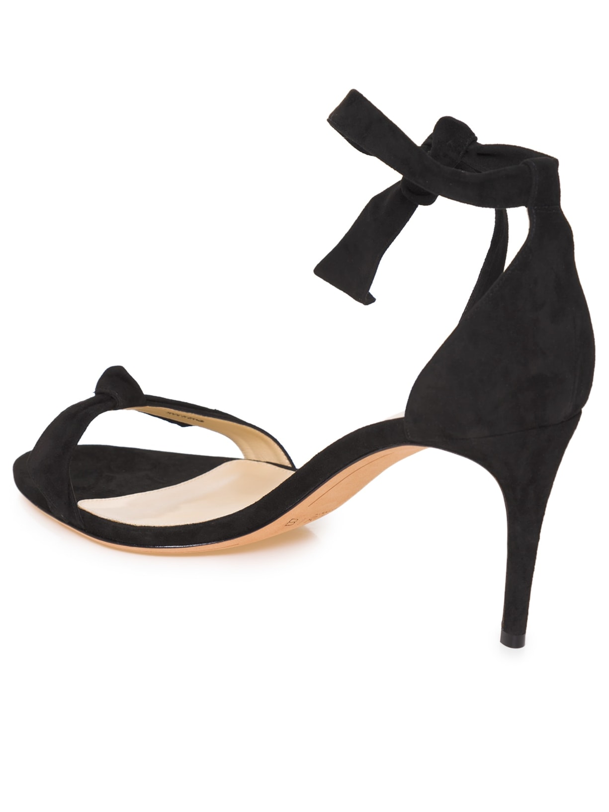 Sandália Feminina Clarita 75 Suede Preto Alexandre Birman