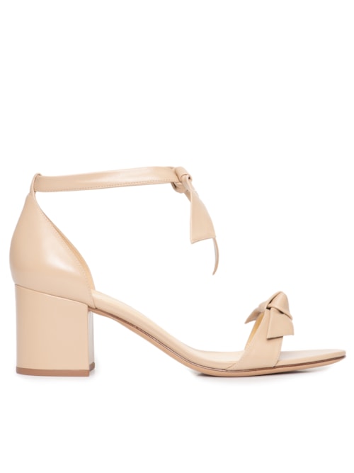 Sandália Feminina Clarita Block 60 - Bege