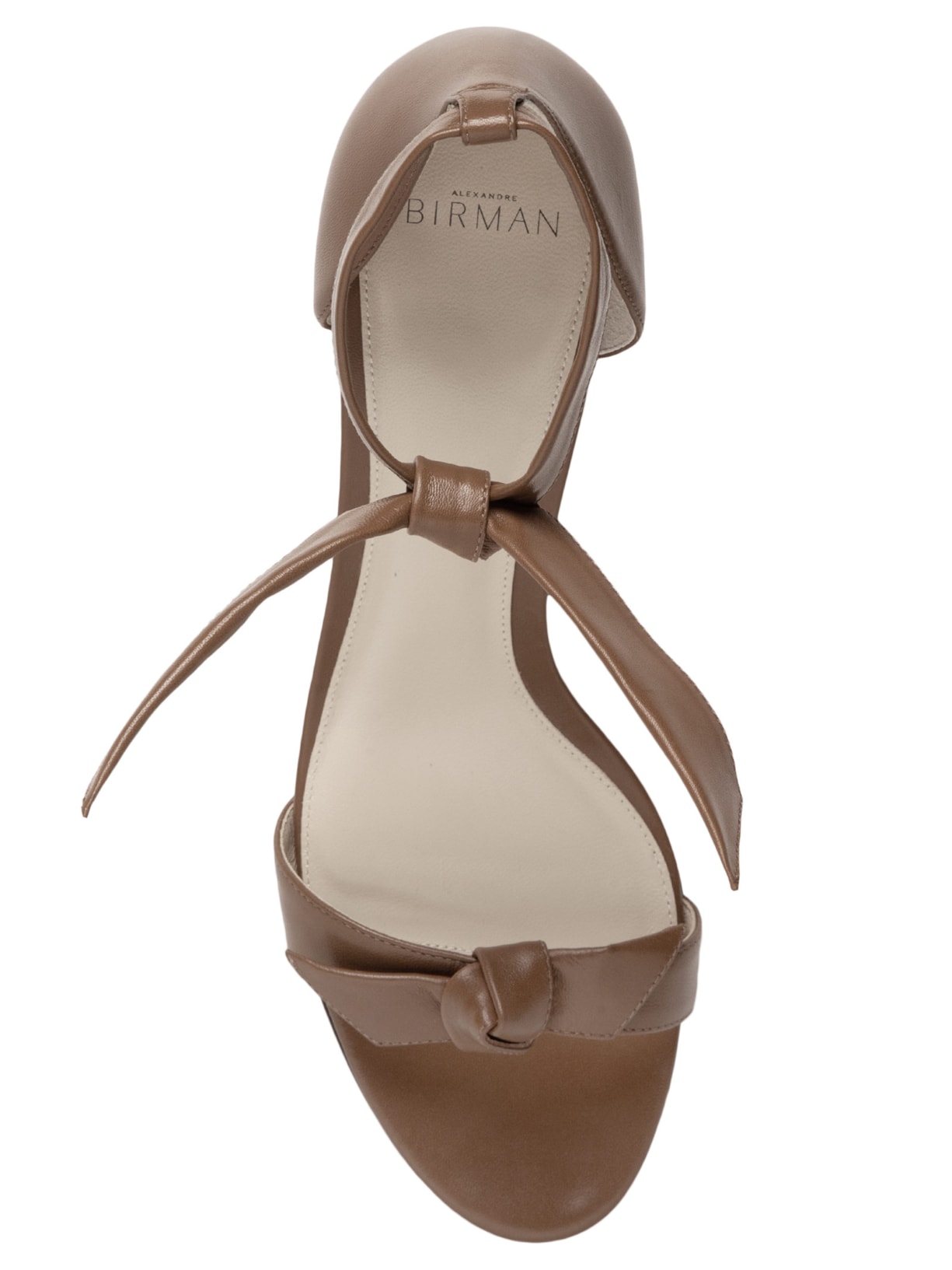 Sandália Feminina Clarita Block 60 Marrom Alexandre Birman