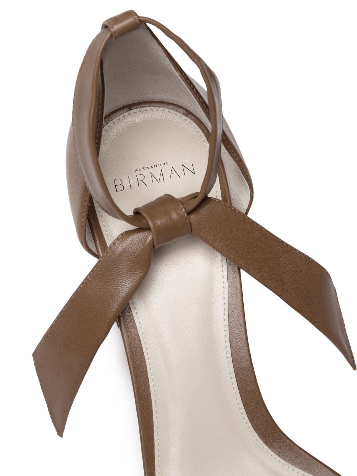 Sandália Feminina Clarita Block 60 Marrom Alexandre Birman