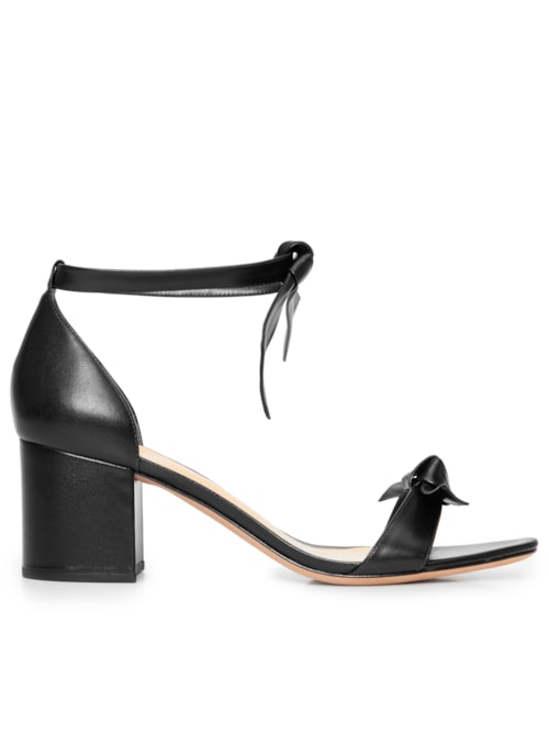 Sandália Feminina Clarita Block 60 - Preto