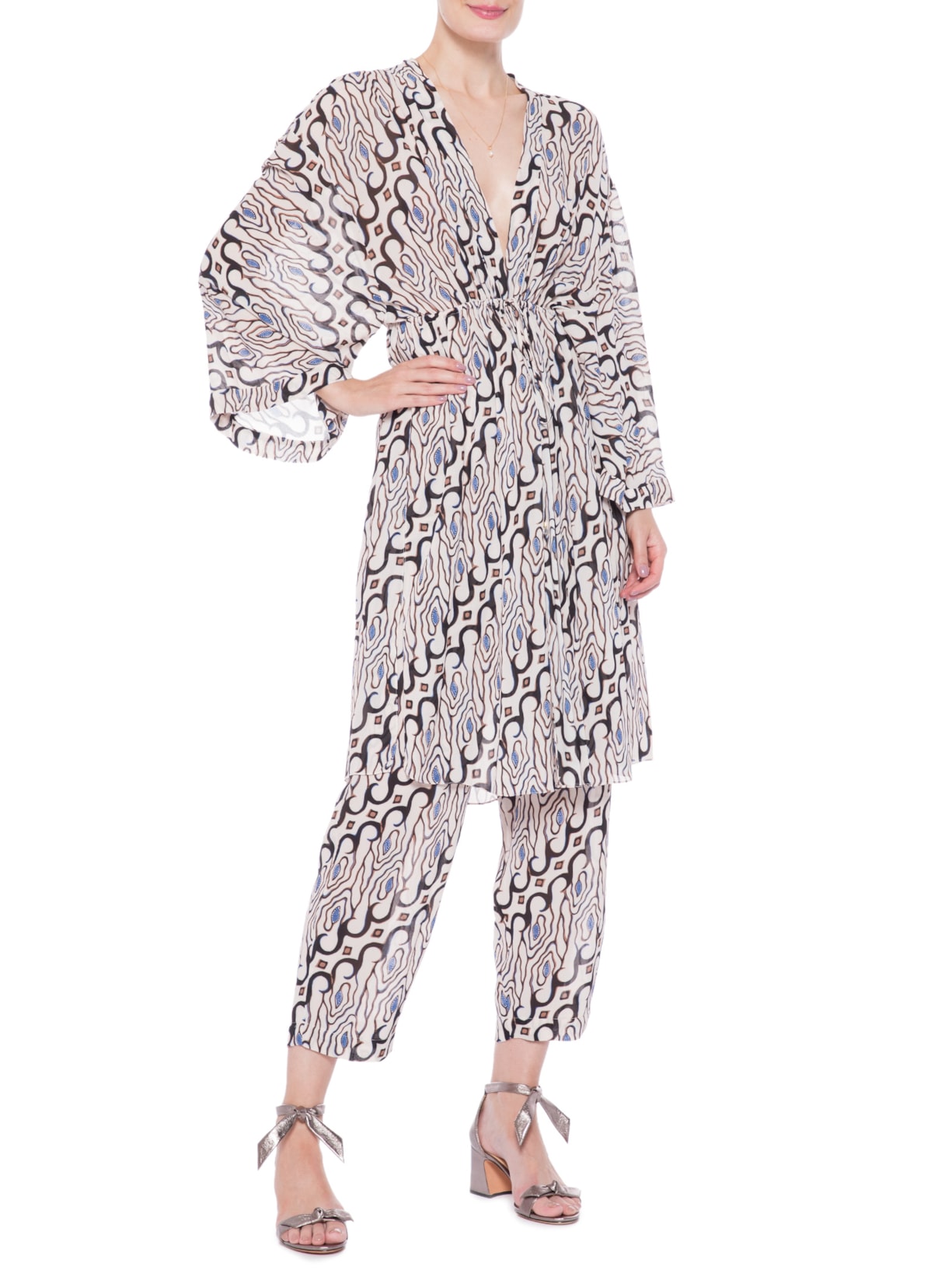 Sandália Feminina Clarita Curve 60 Cinza Alexandre Birman