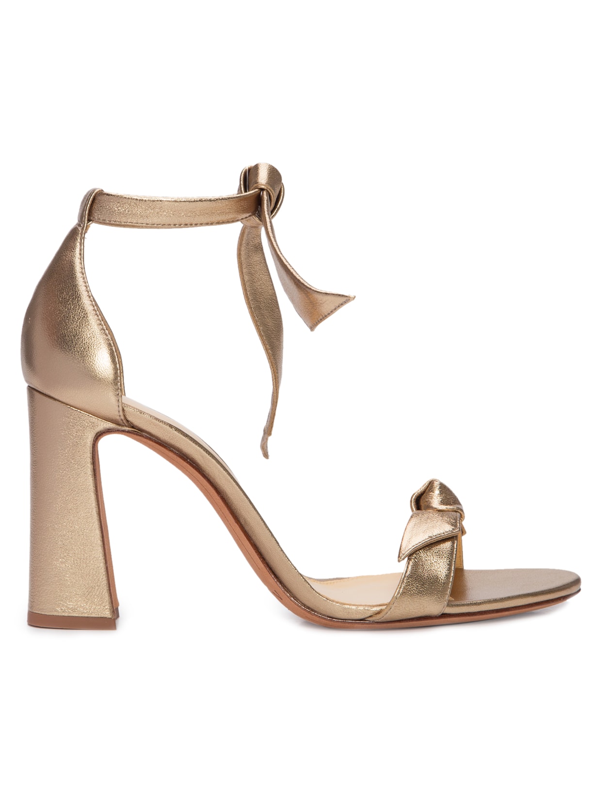 Sandália Feminina Clarita Curve 90 Dourado Alexandre Birman