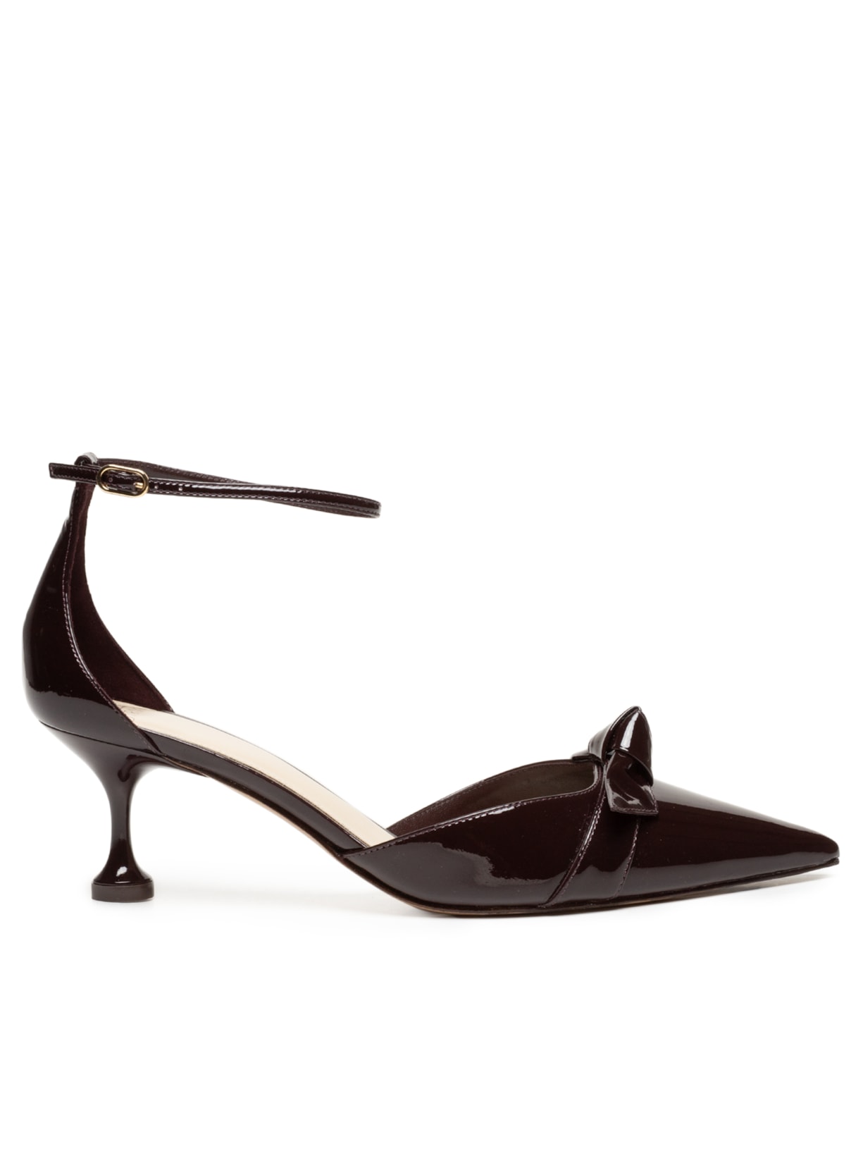 Sandália Feminina Clarita Flare Pump - Marrom