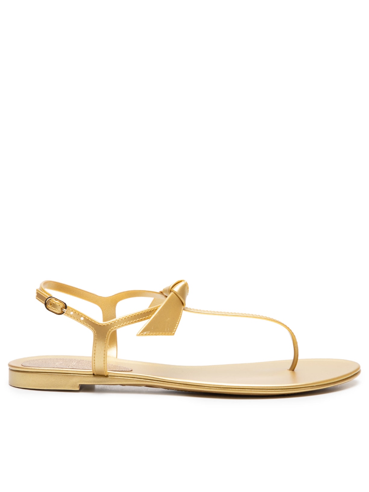 Sandália Feminina Clarita Jelly - Dourado