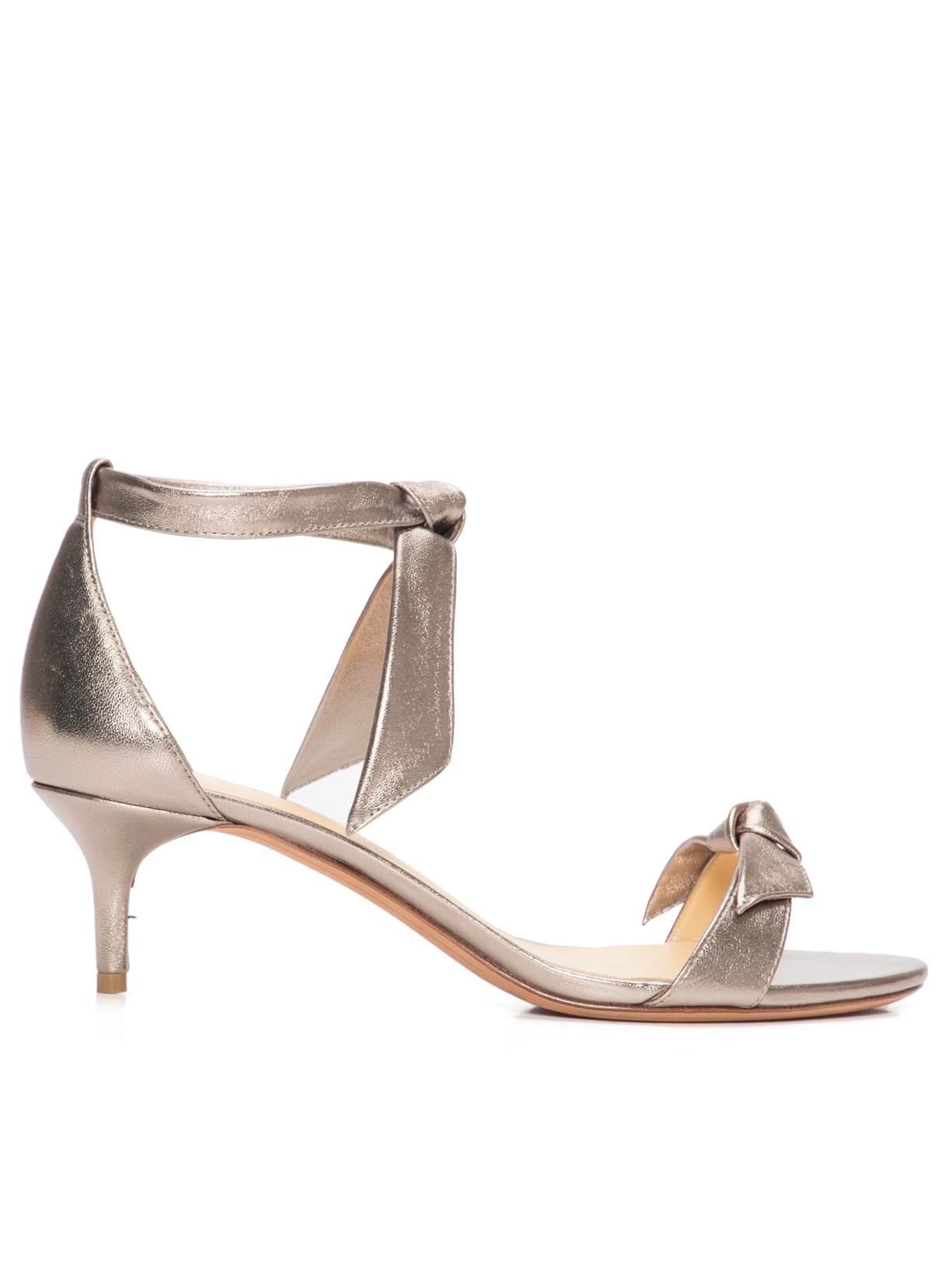 Sandália Feminina Clarita Kitten Heel 50 - Dourado