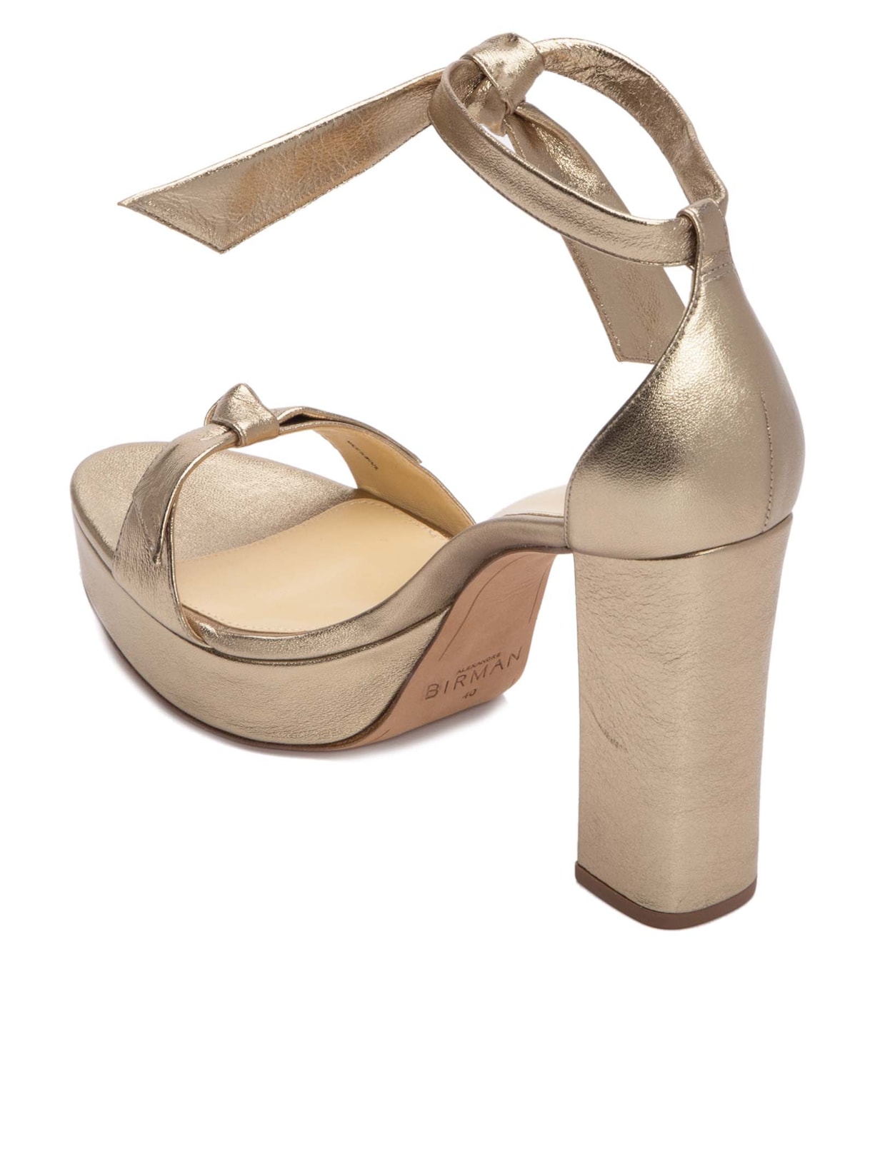 Sandália Feminina Clarita Mabeleh Dourado Alexandre Birman