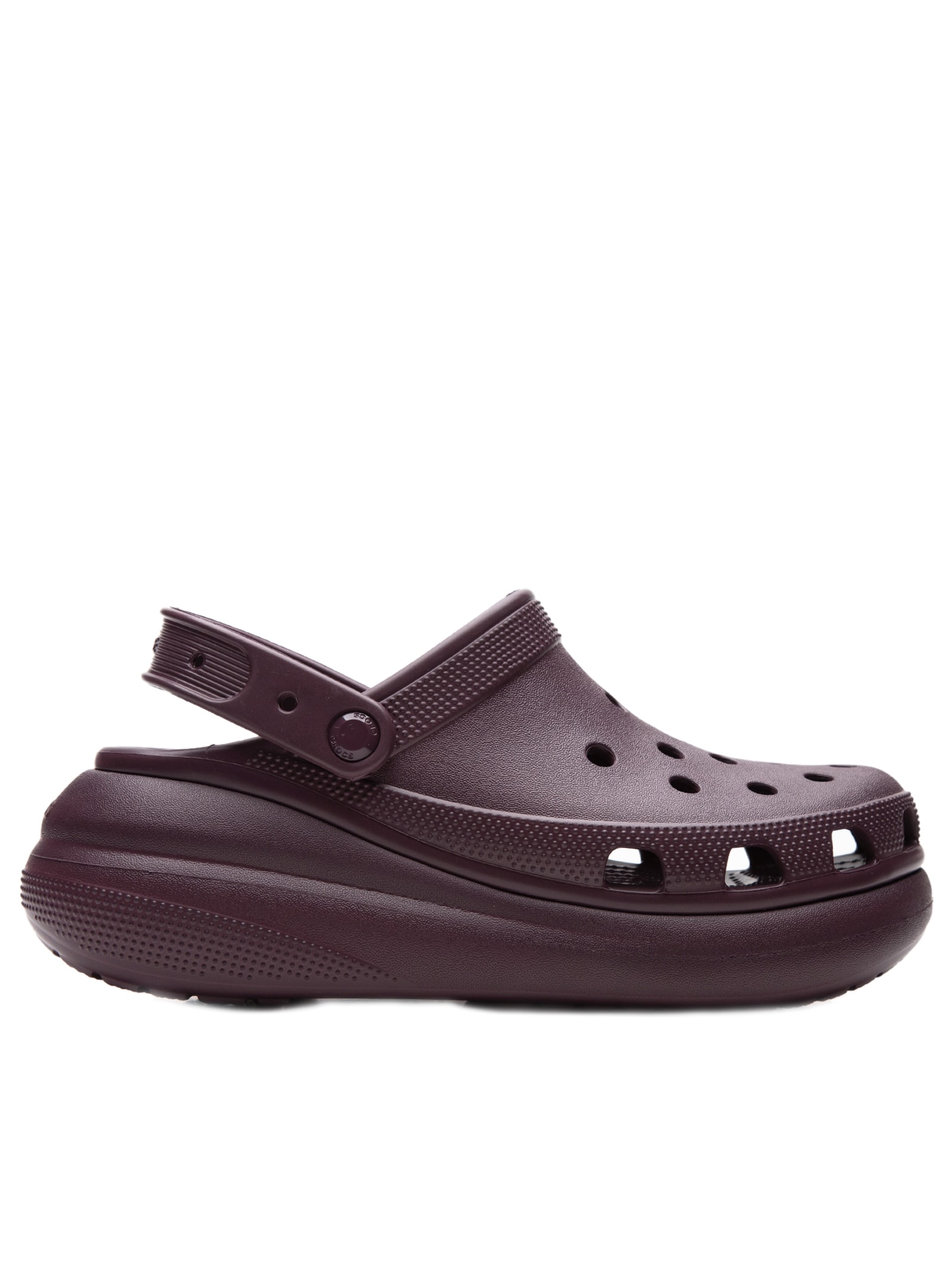 Sandália Feminina Classic Crush Clog Dark Cherry - Crocs - Vinho
