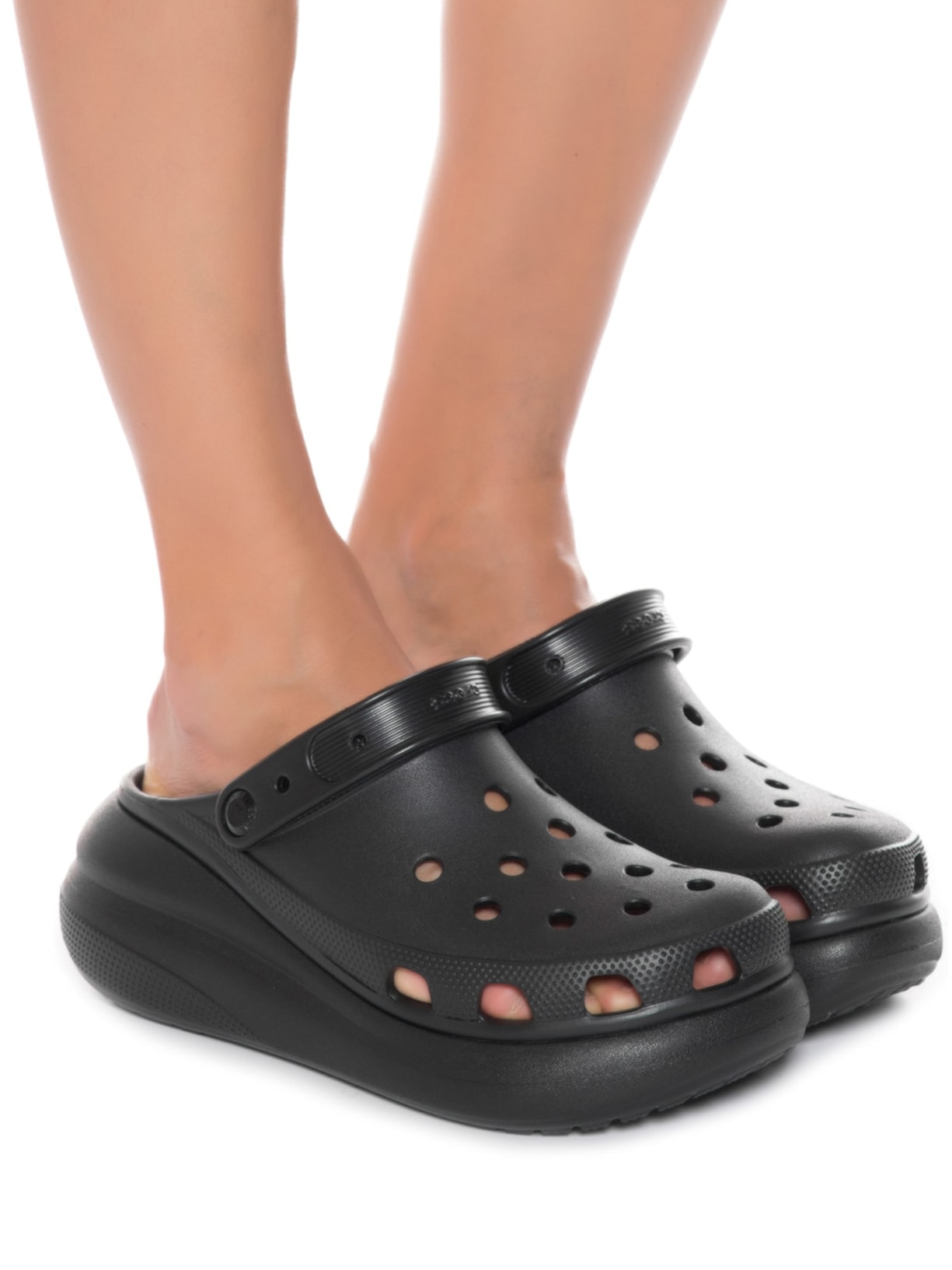 Sandália Feminina Classic Crush Preto Crocs
