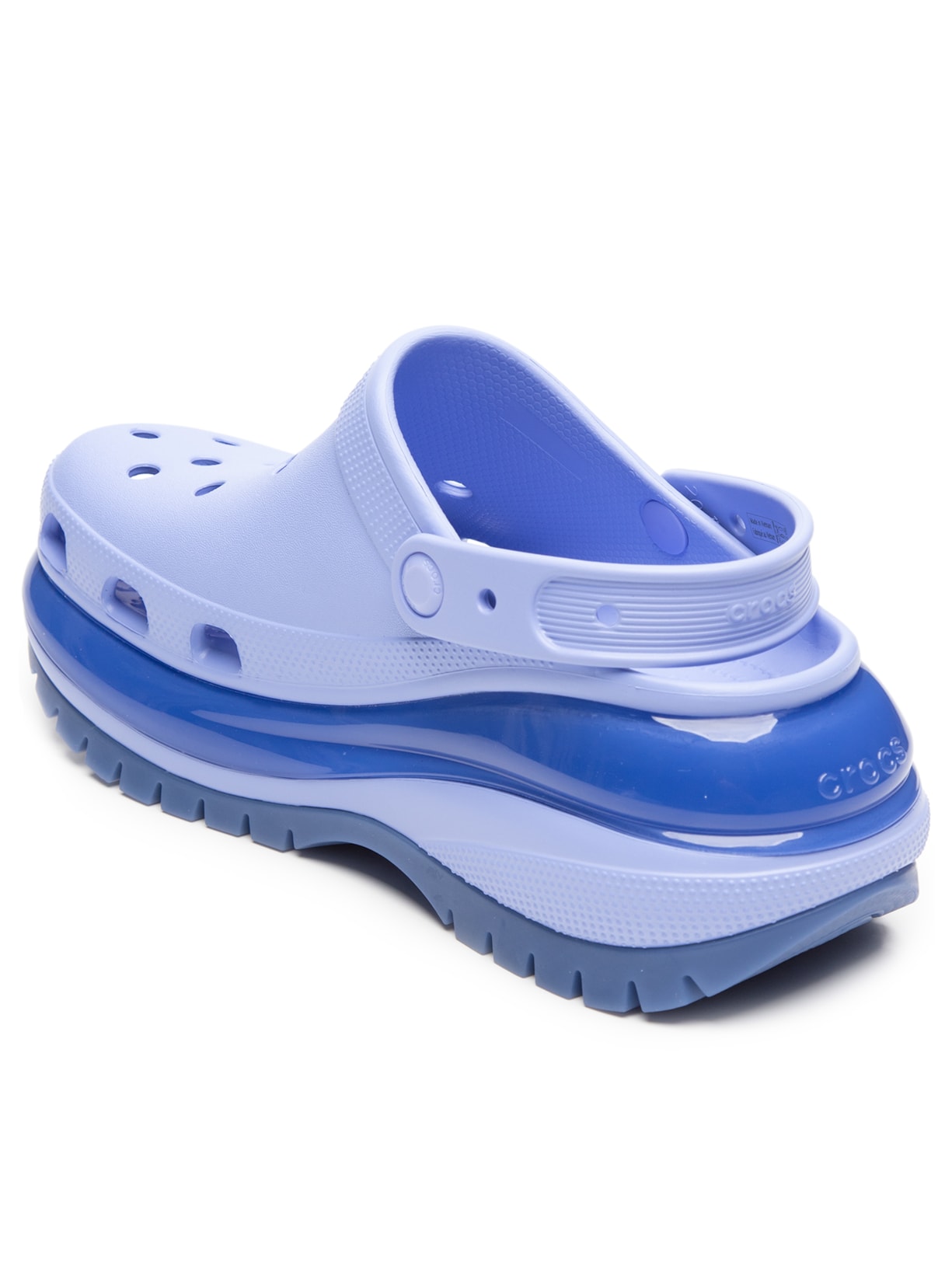 Sandália Feminina Classic Mega Crush Clog Roxo Crocs