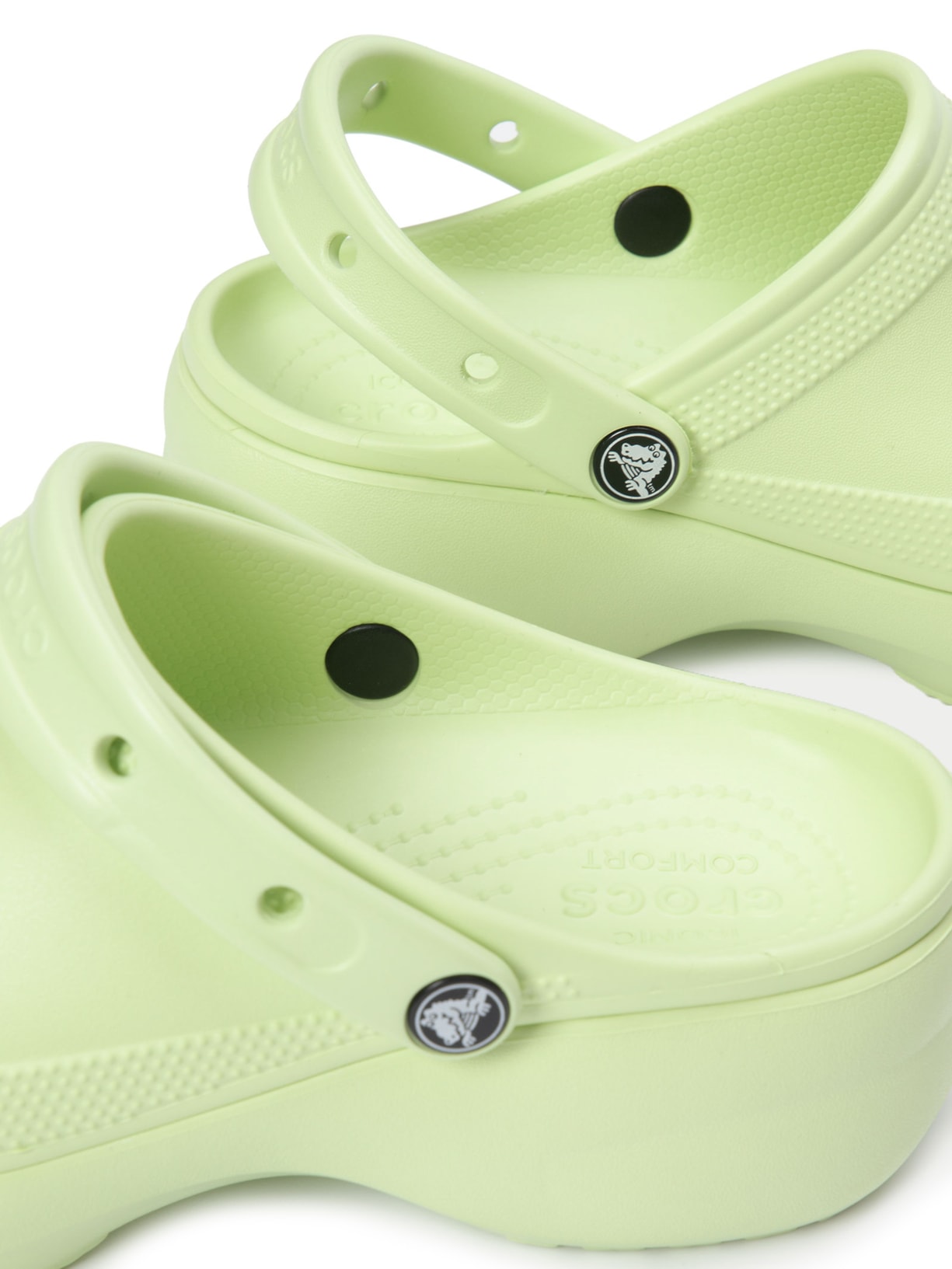 Sandália Feminina Classic Platform Clog Verde Crocs