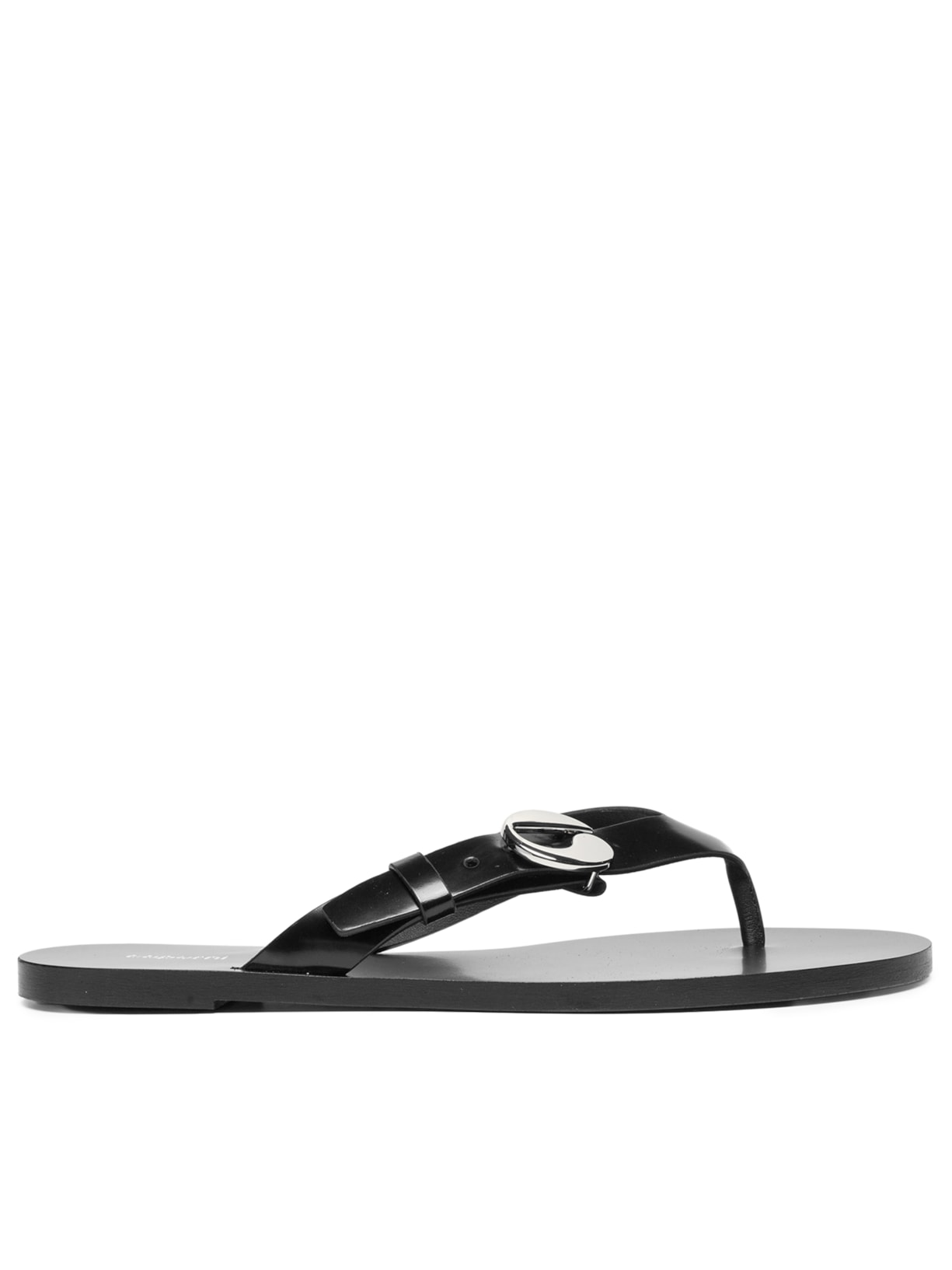 Sandália Feminina Com Logo Flip Flops Preto Coperni
