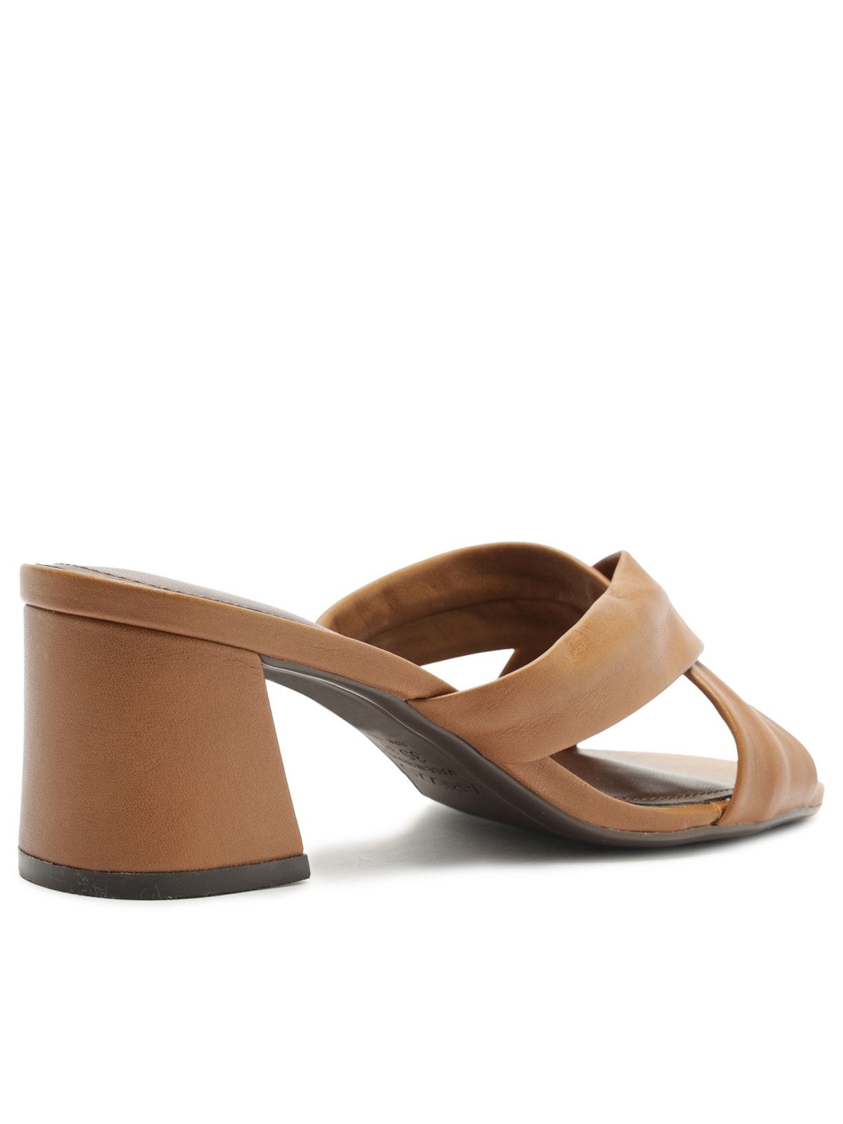 Sandália Feminina Couro Marrom Arezzo