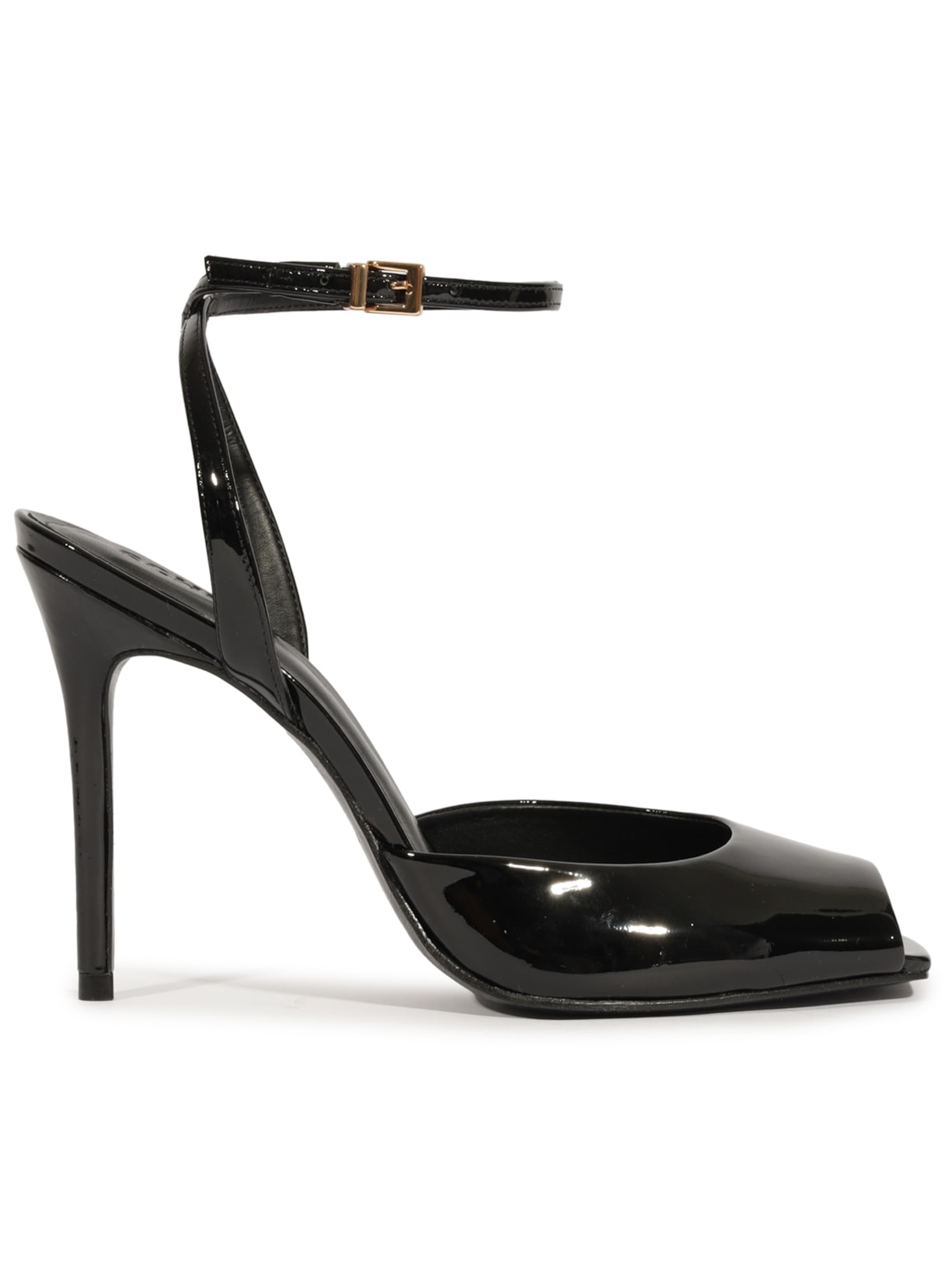 Sandália Feminina Couro - Preto