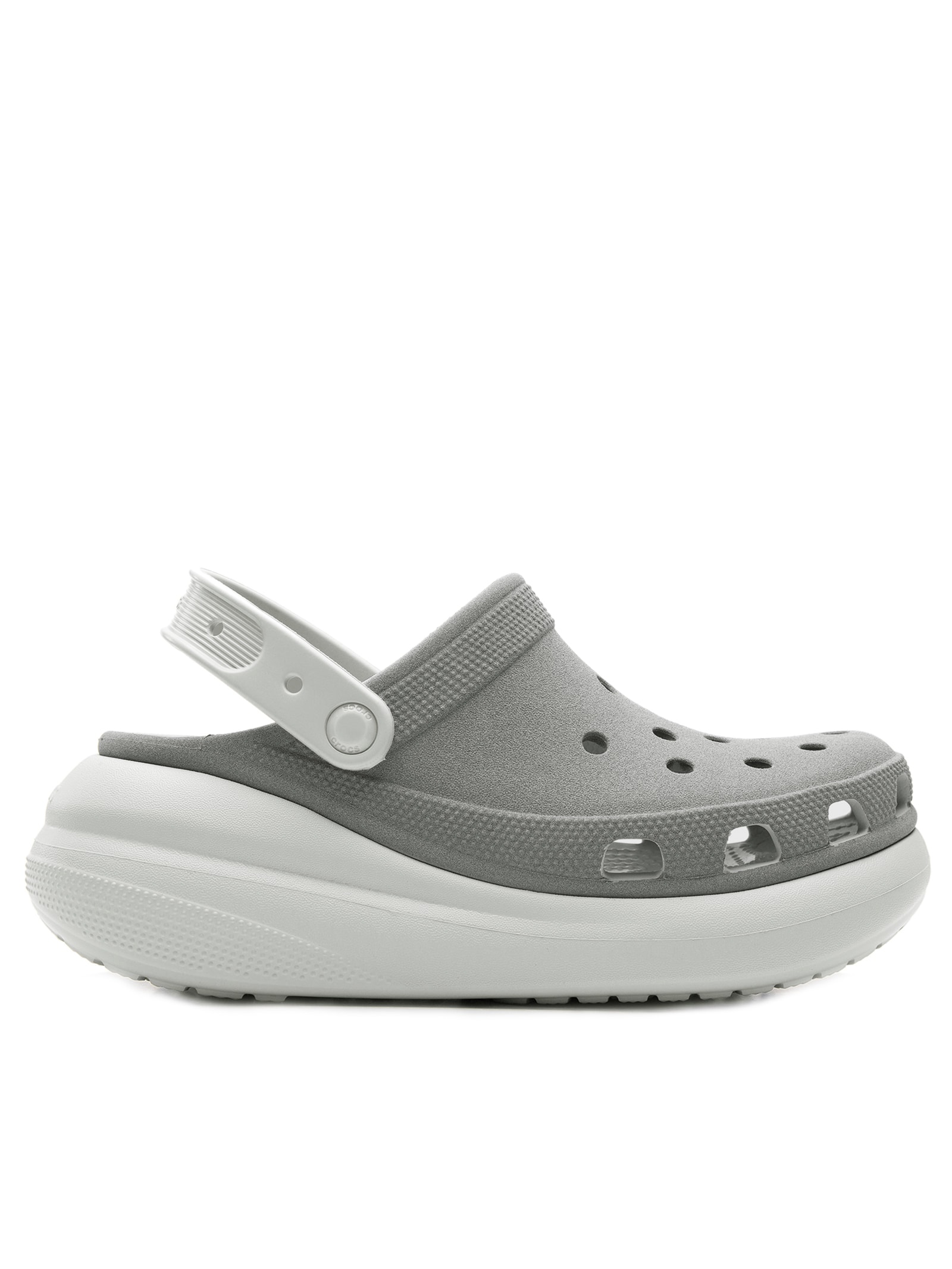 Sandália Feminina Crush Clog Atmosphere Reflective - Crocs - Cinza