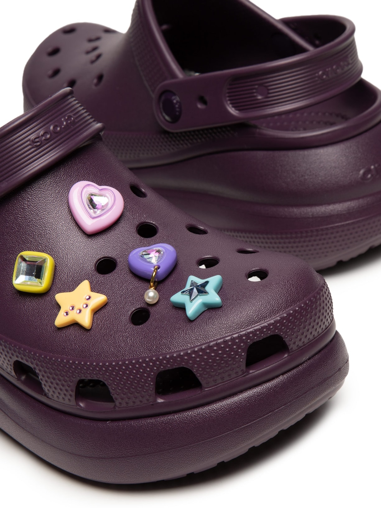 Sandália Feminina Crush Clog Roxo Crocs