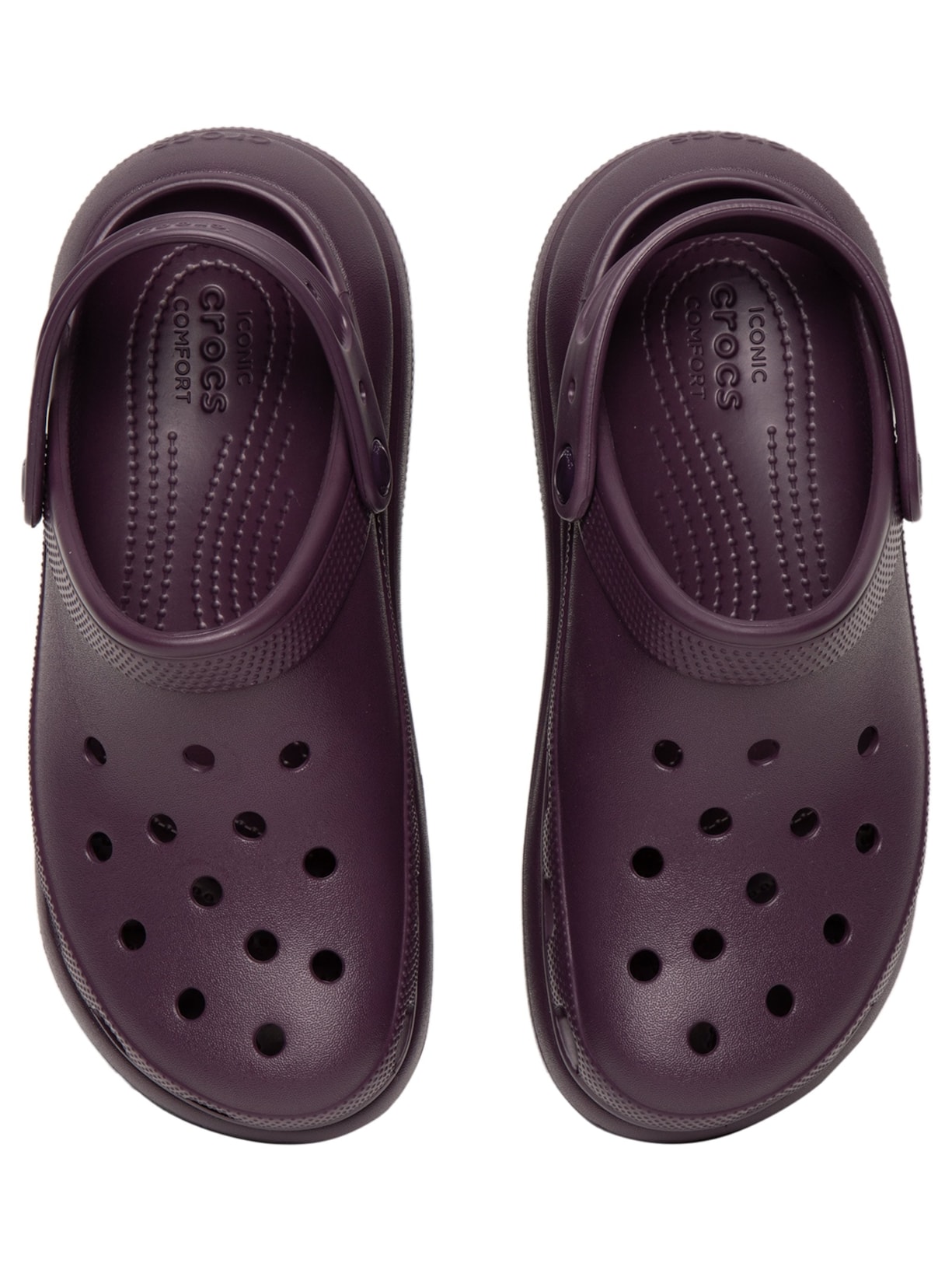 Sandália Feminina Crush Clog Roxo Crocs