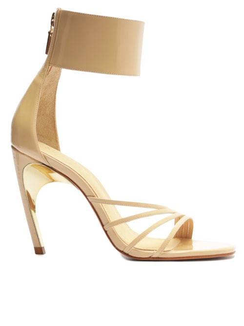 Sandália Feminina Curve Heels - Bege