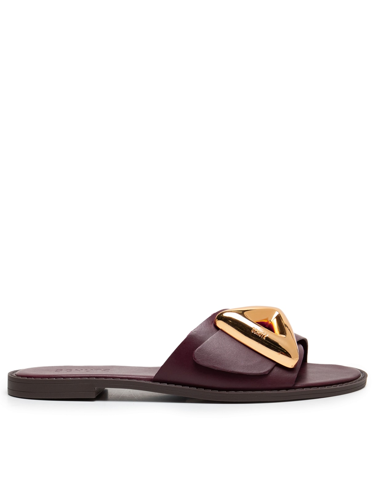 Sandália Feminina Detalhe - Vinho