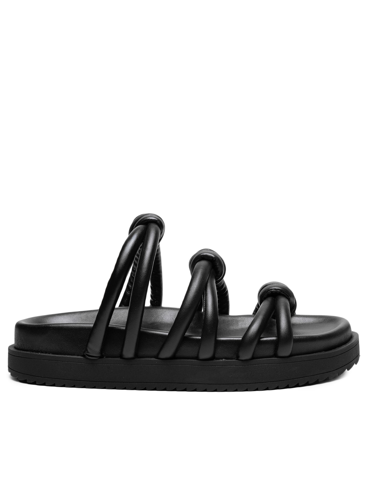 Sandália Feminina Ecowear Capra - Preto