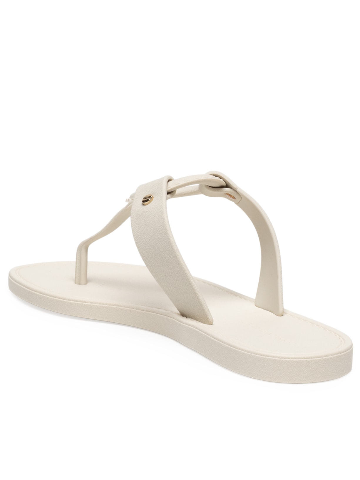 Sandália Feminina Elo Rebites Branco Lenny Niemeyer