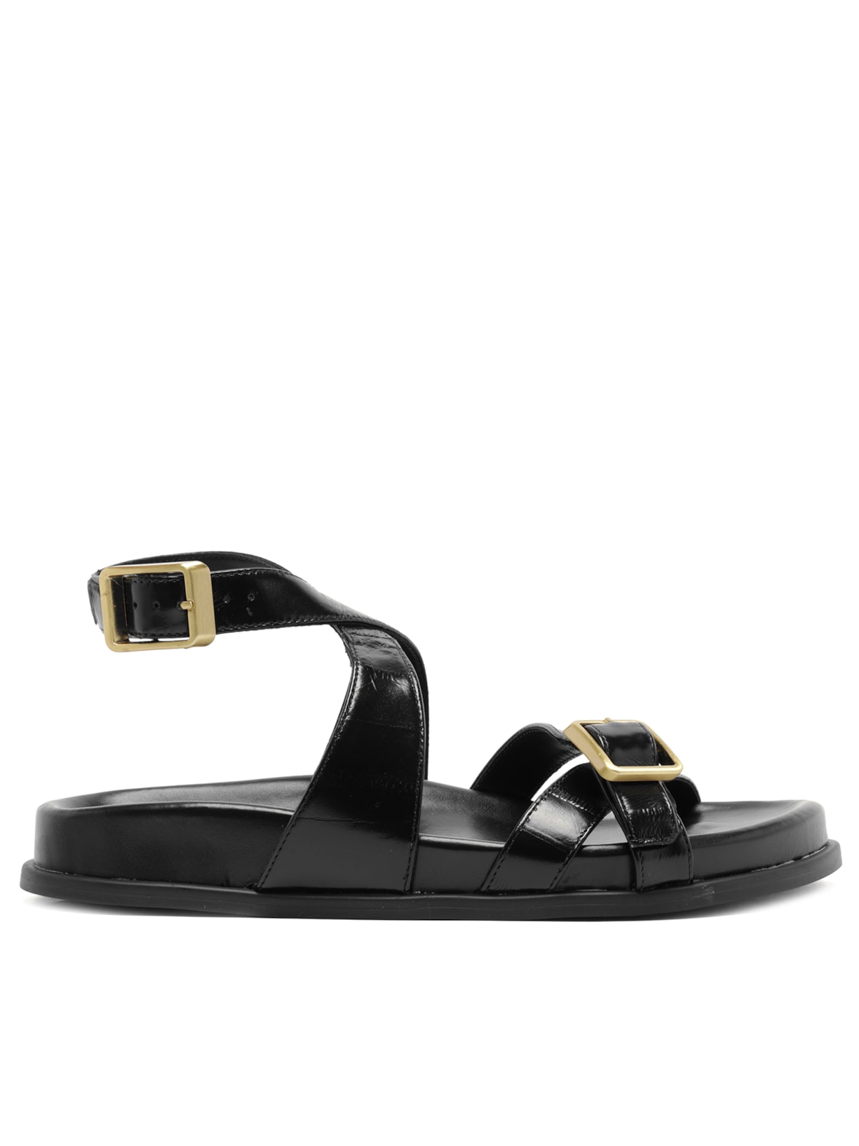 Sandália Feminina Enguia Casein - Preto