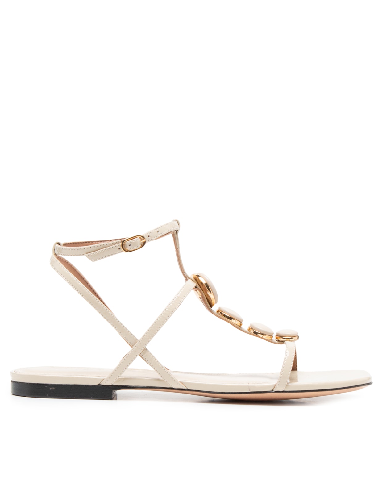 Sandália Feminina Flat Alicia - Off White